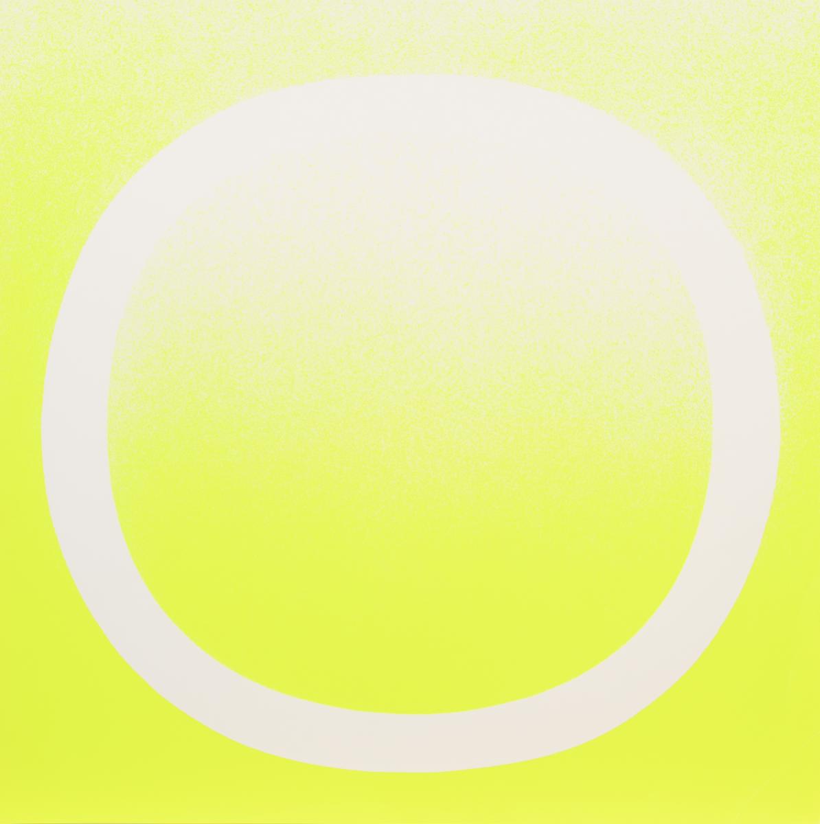Rupprecht Geiger - Gelber Kreis mit weissem Kranz auf gelb, 61309-10, Van Ham Kunstauktionen