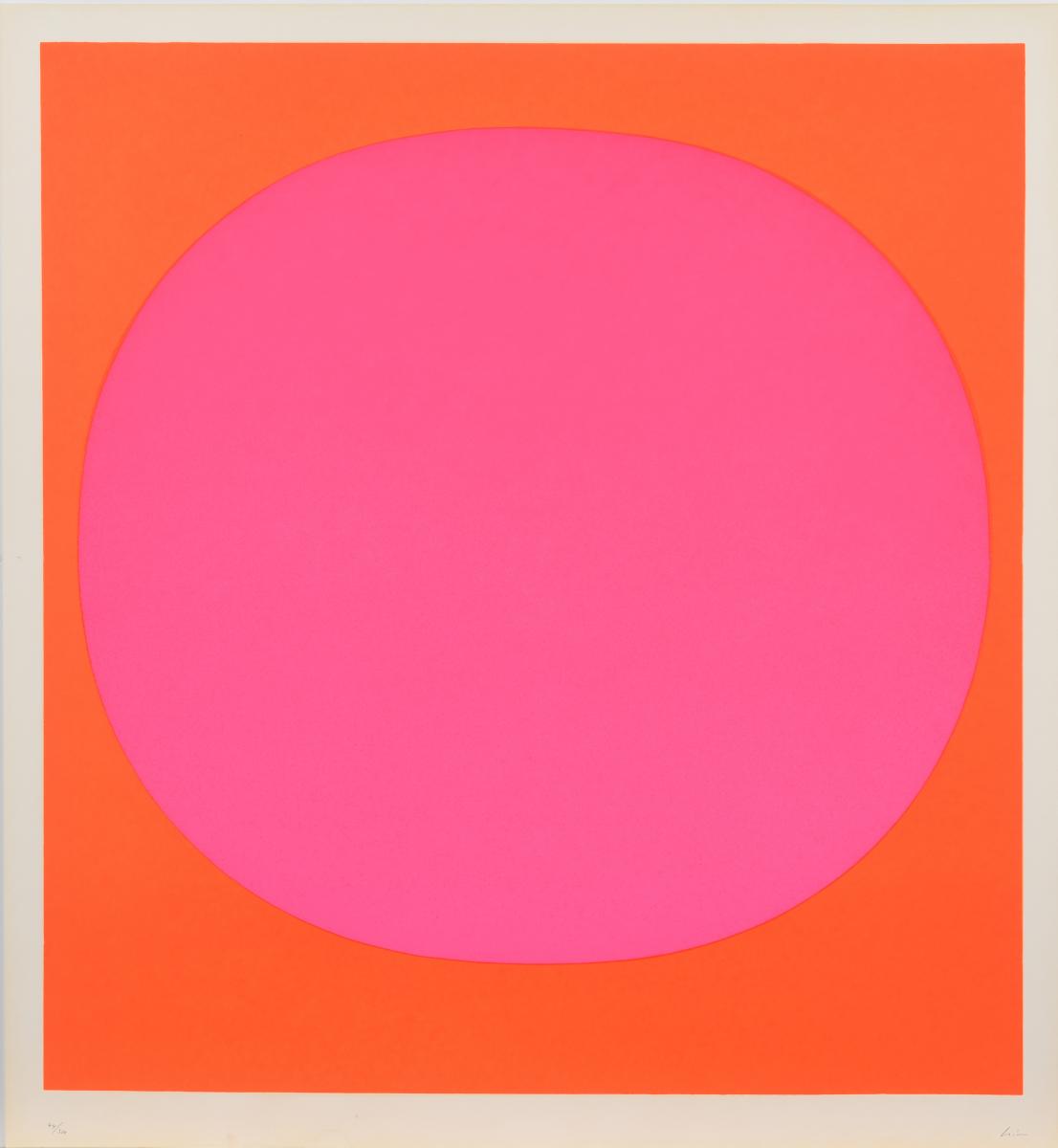 Rupprecht Geiger - Zweimal Rot  leuchtrot kalt auf rot-orange, 62313-194, Van Ham Kunstauktionen