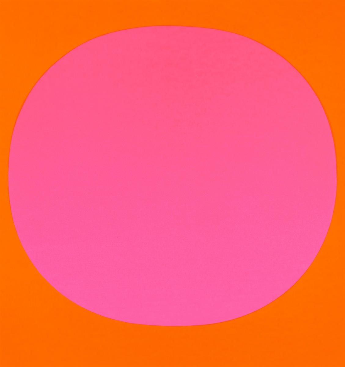 Rupprecht Geiger - Zweimal Rotleuchtrot kalt auf rot-orange, 61067-1, Van Ham Kunstauktionen