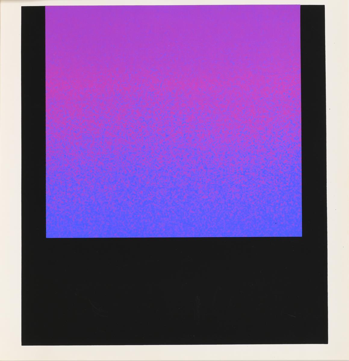 Rupprecht Geiger - lila und blau auf schwarz, 62665-6, Van Ham Kunstauktionen