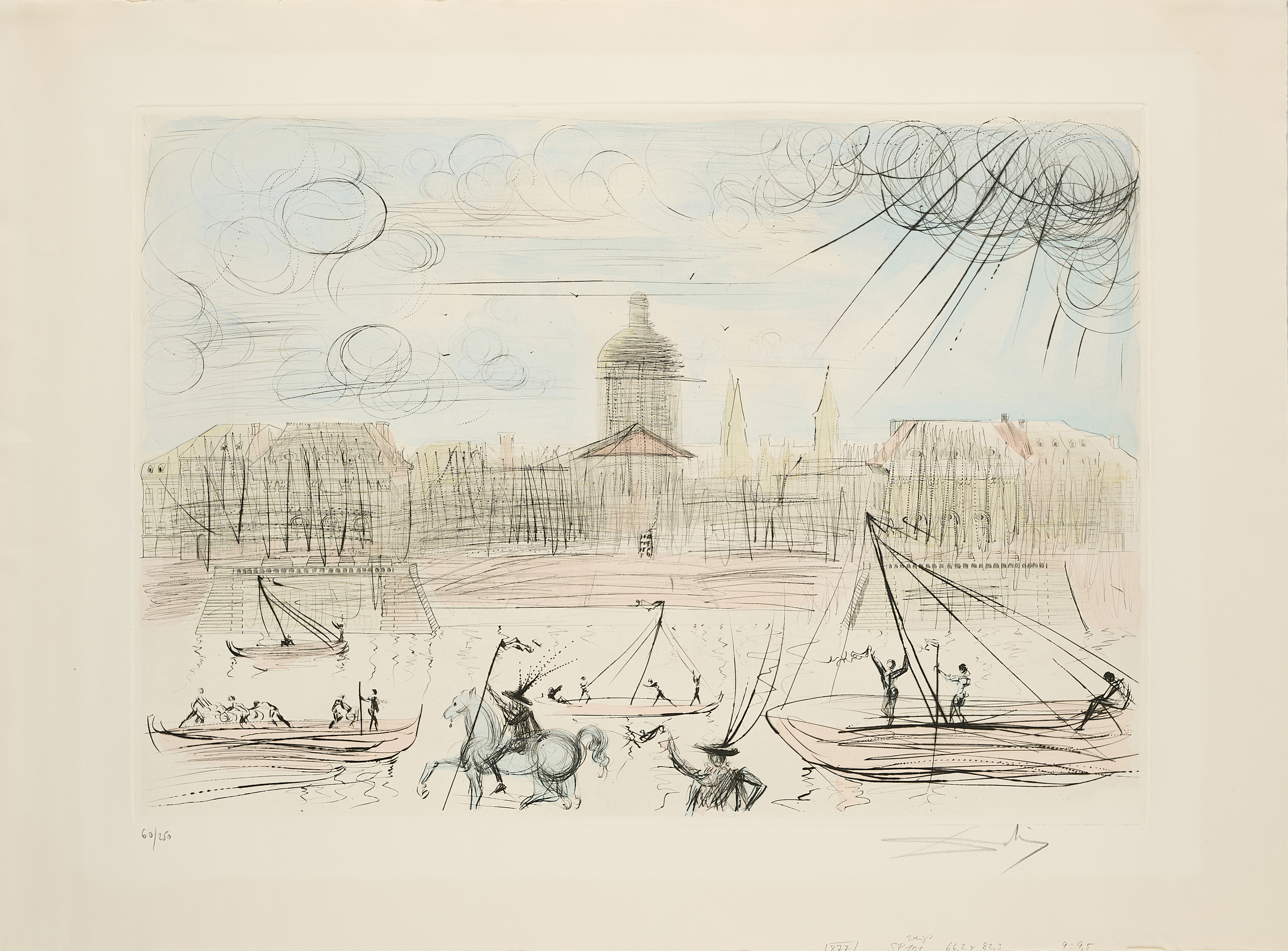 Salvador Dali - LAcademie de Paris, 80374-105, Van Ham Kunstauktionen