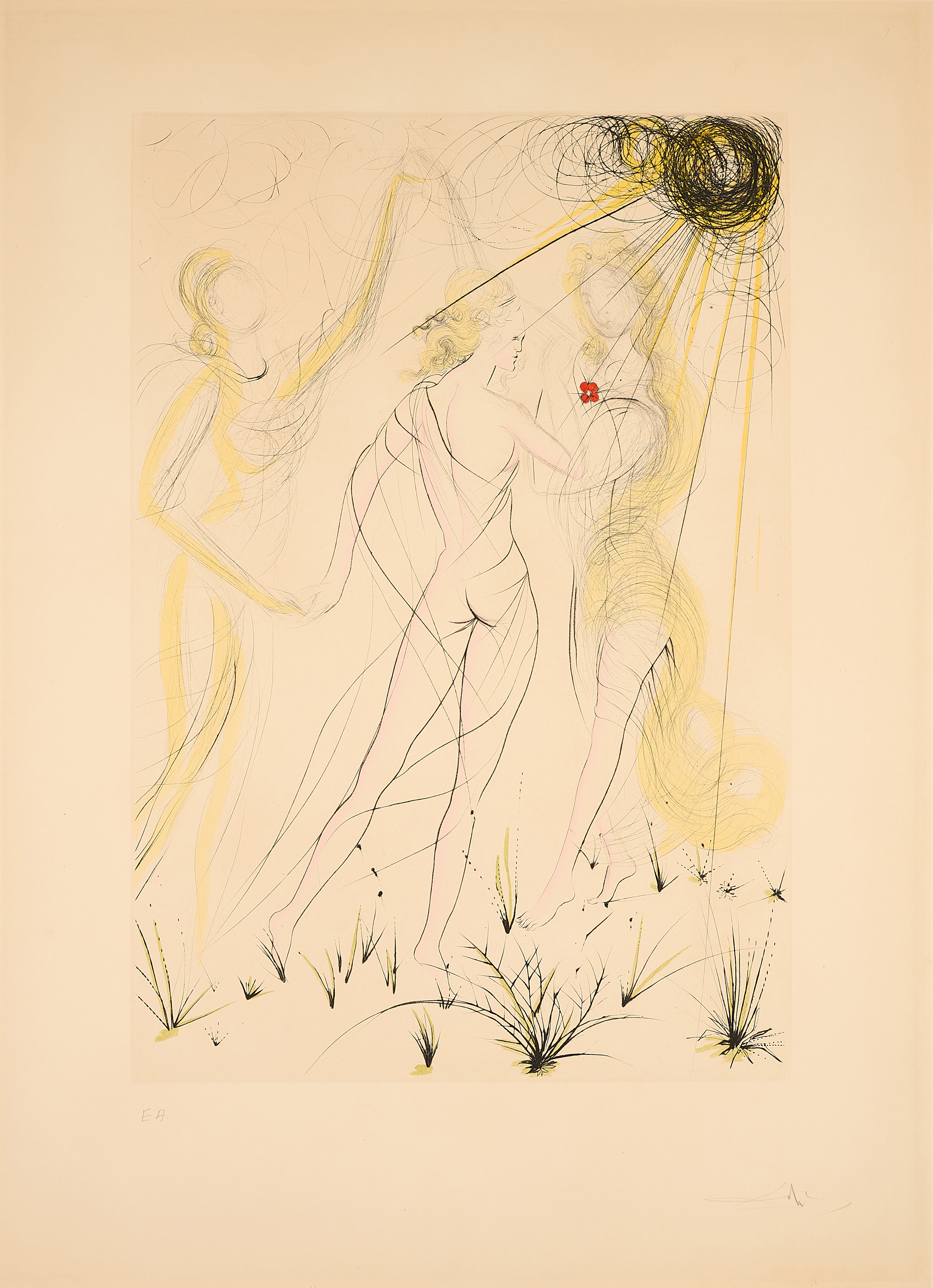 Salvador Dali - Le Printemps Aus Suite mythologique nouvelle, 75834-2, Van Ham Kunstauktionen