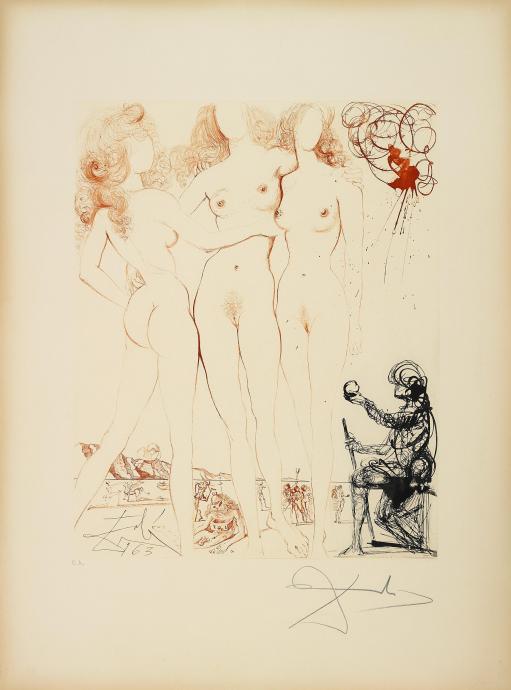 Salvador Dali - Das Urteil des Paris, 53114-2, Van Ham Kunstauktionen
