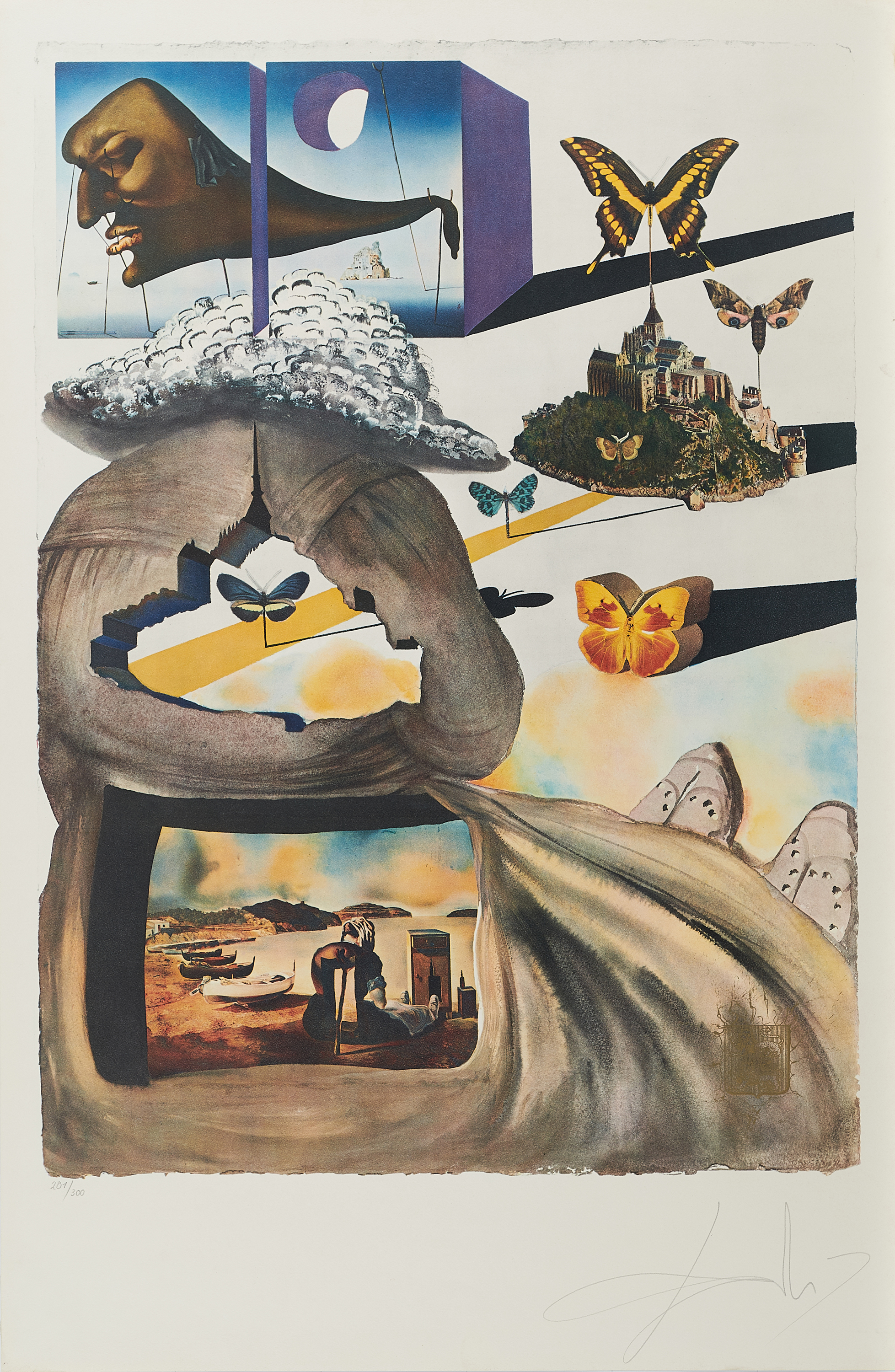 Salvador Dali - Normandie Aus SNCF, 65543-6, Van Ham Kunstauktionen