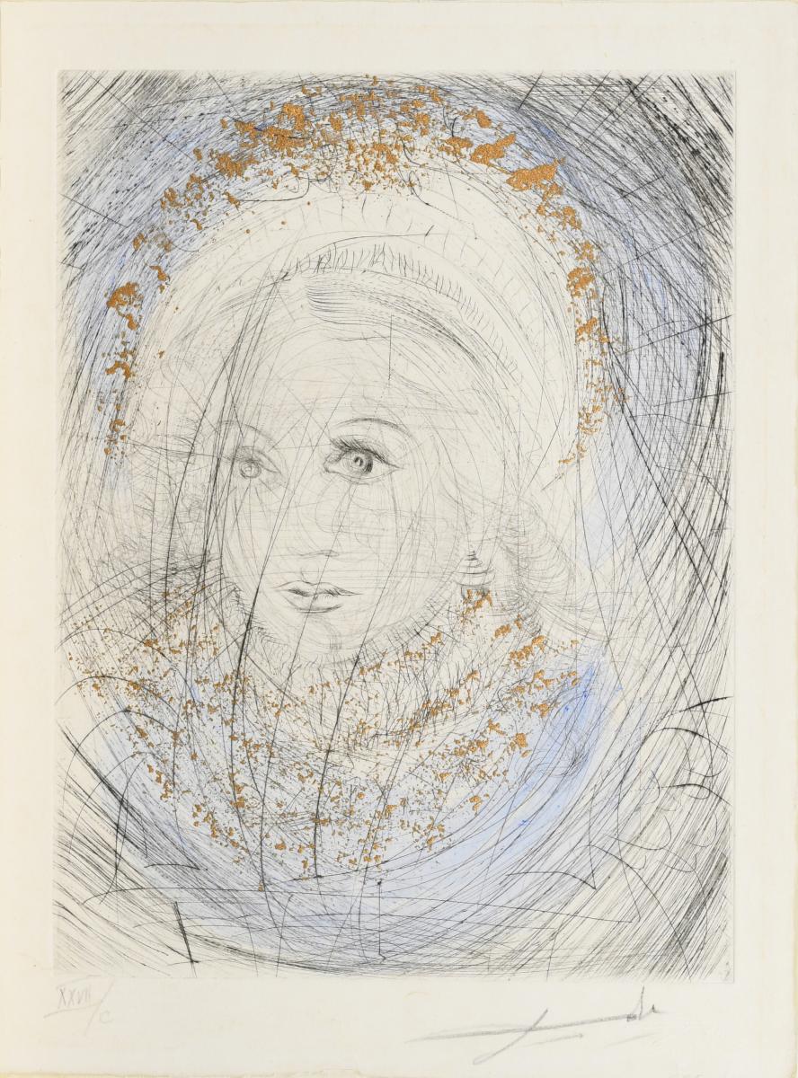 Salvador Dali - Portrait de Marguerite, 61507-1, Van Ham Kunstauktionen