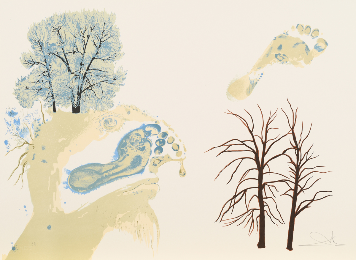 Salvador Dali - Winter aus Les Saisons, 62291-7, Van Ham Kunstauktionen