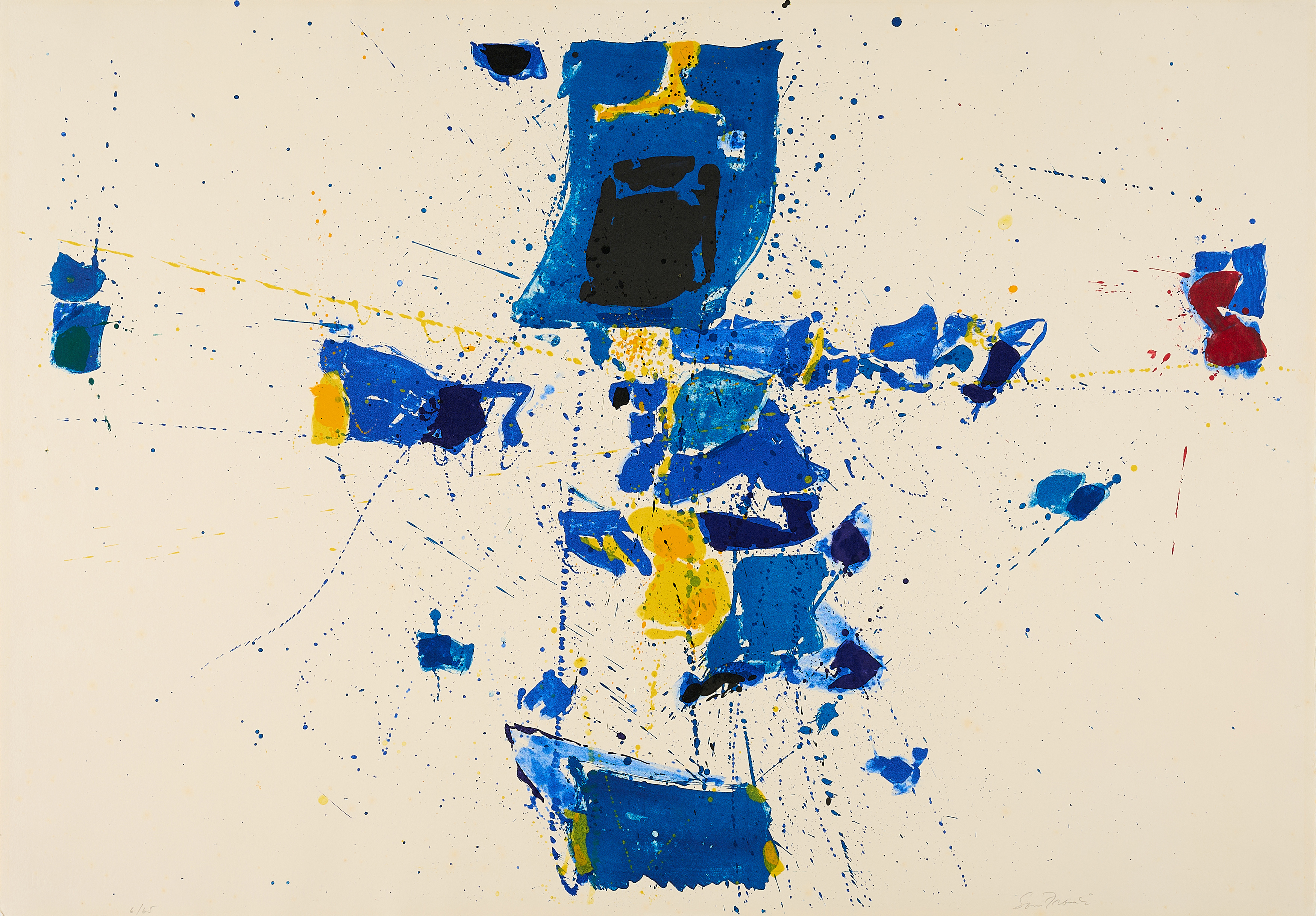 Sam Francis - First Stone, 80821-6, Van Ham Kunstauktionen