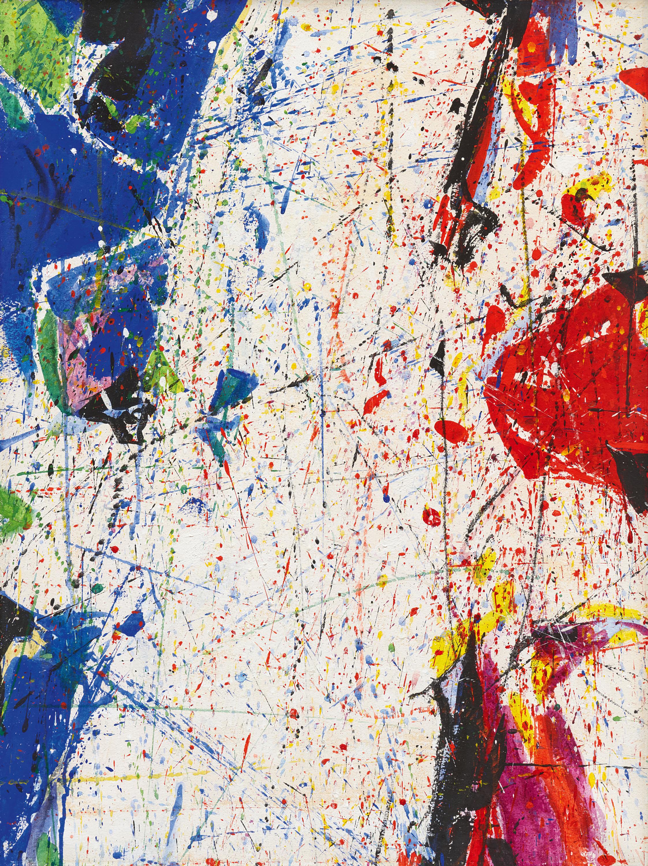 Sam Francis - Ohne Titel, 82152-39, Van Ham Kunstauktionen
