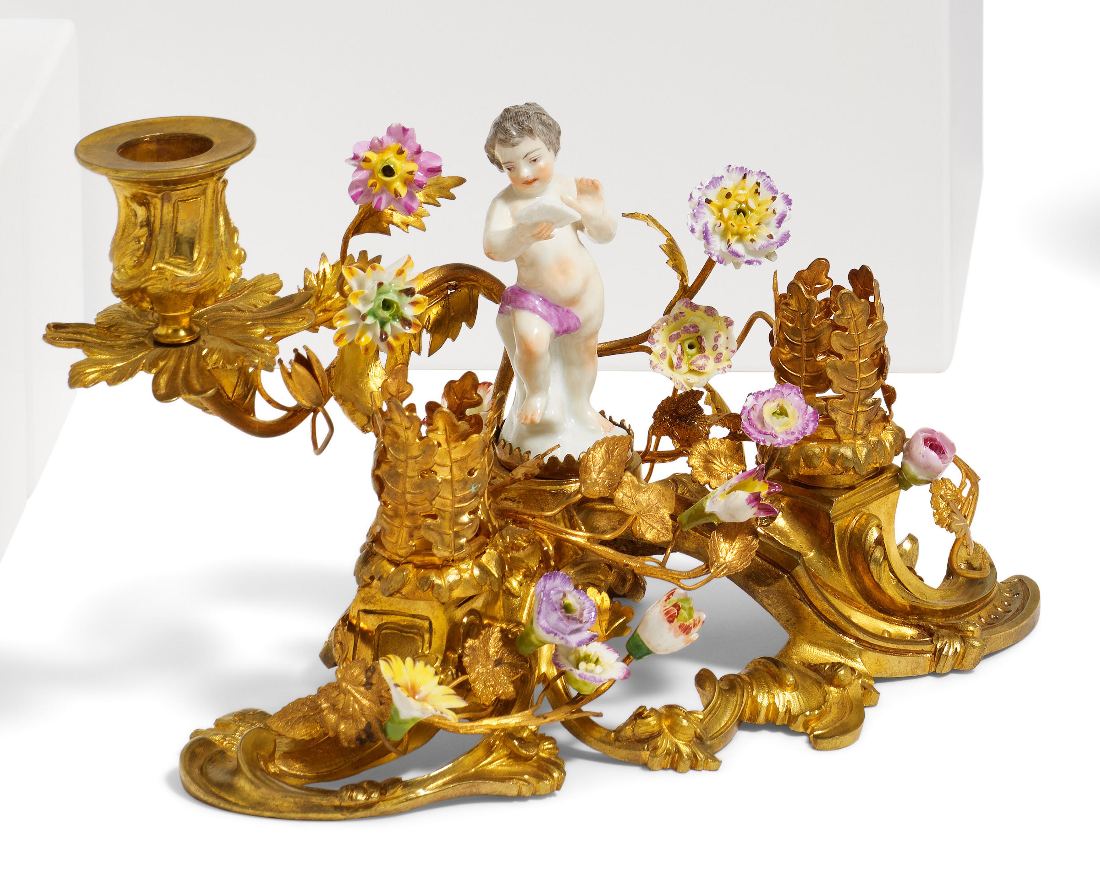 Samson - Kerzenleuchter mit Amor, 81546-2, Van Ham Kunstauktionen