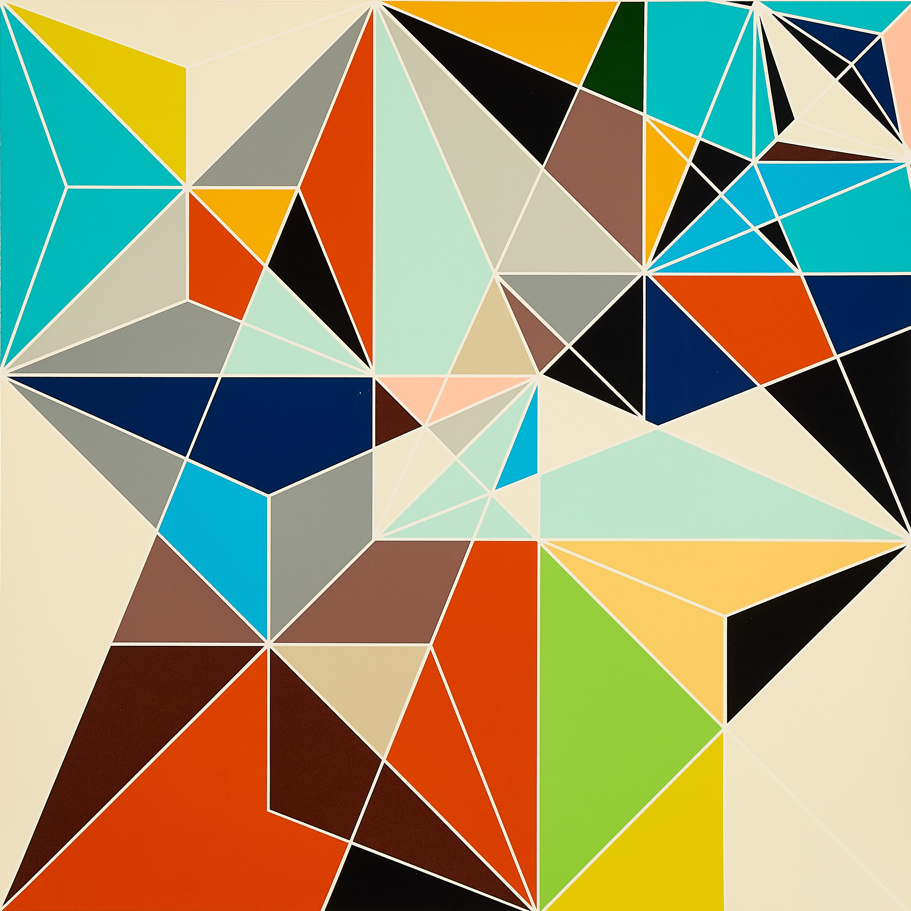 Sarah Morris - Black Beetle, 76574-15, Van Ham Kunstauktionen