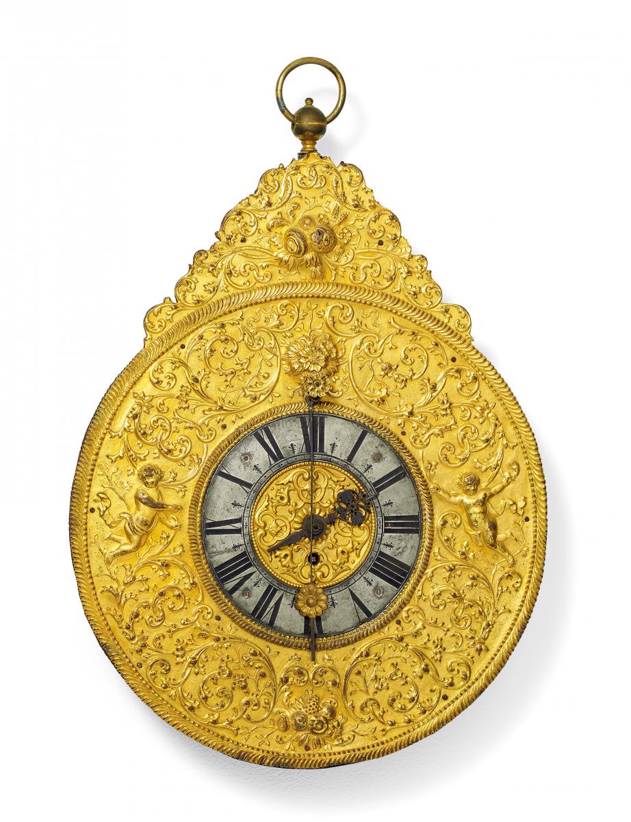 Sueddeutschland - Teller Uhr Stil Barock, 62040-4, Van Ham Kunstauktionen