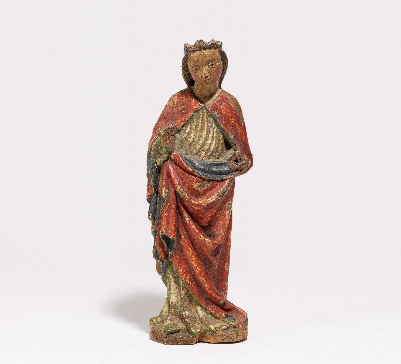 Sueddeutschland oder Oesterreich - Weibliche Heilige, 67047-1, Van Ham Kunstauktionen