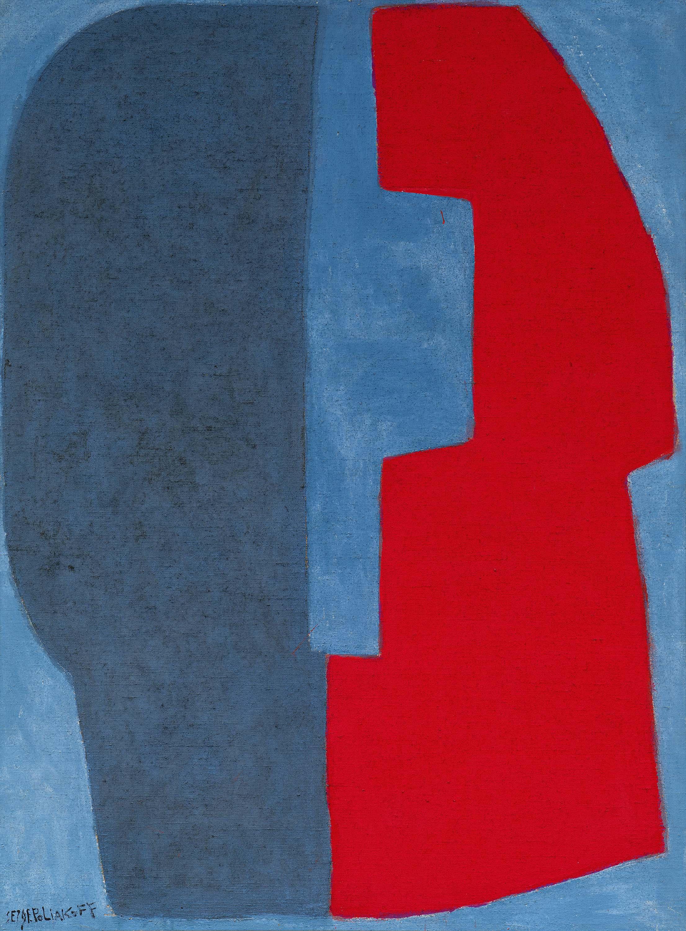 Serge Poliakoff - Composition abstraite, 76000-663, Van Ham Kunstauktionen