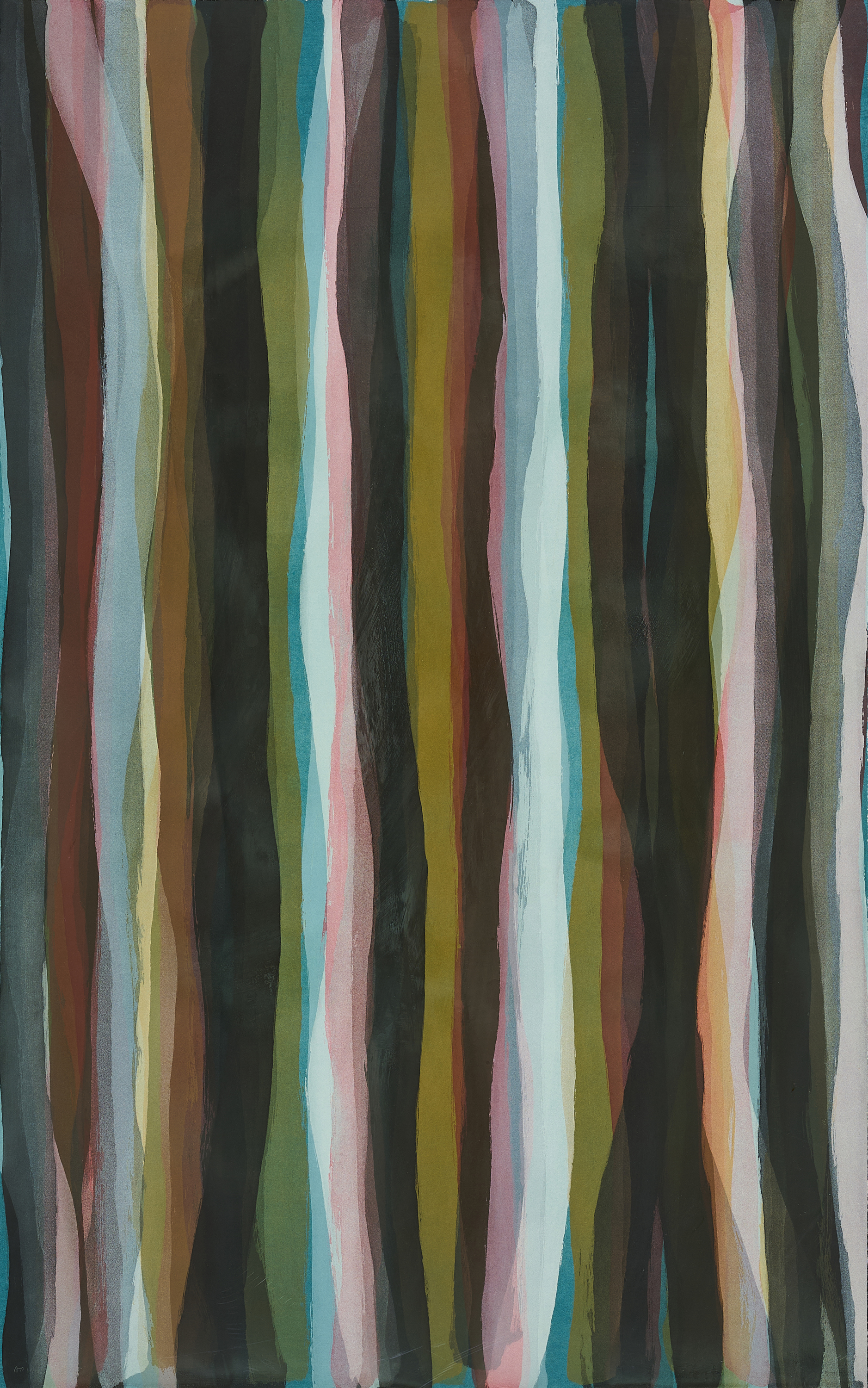 Sol LeWitt - Plate 02 Aus Brushstrokes in Different Colors in Two Directions, 80374-803, Van Ham Kunstauktionen