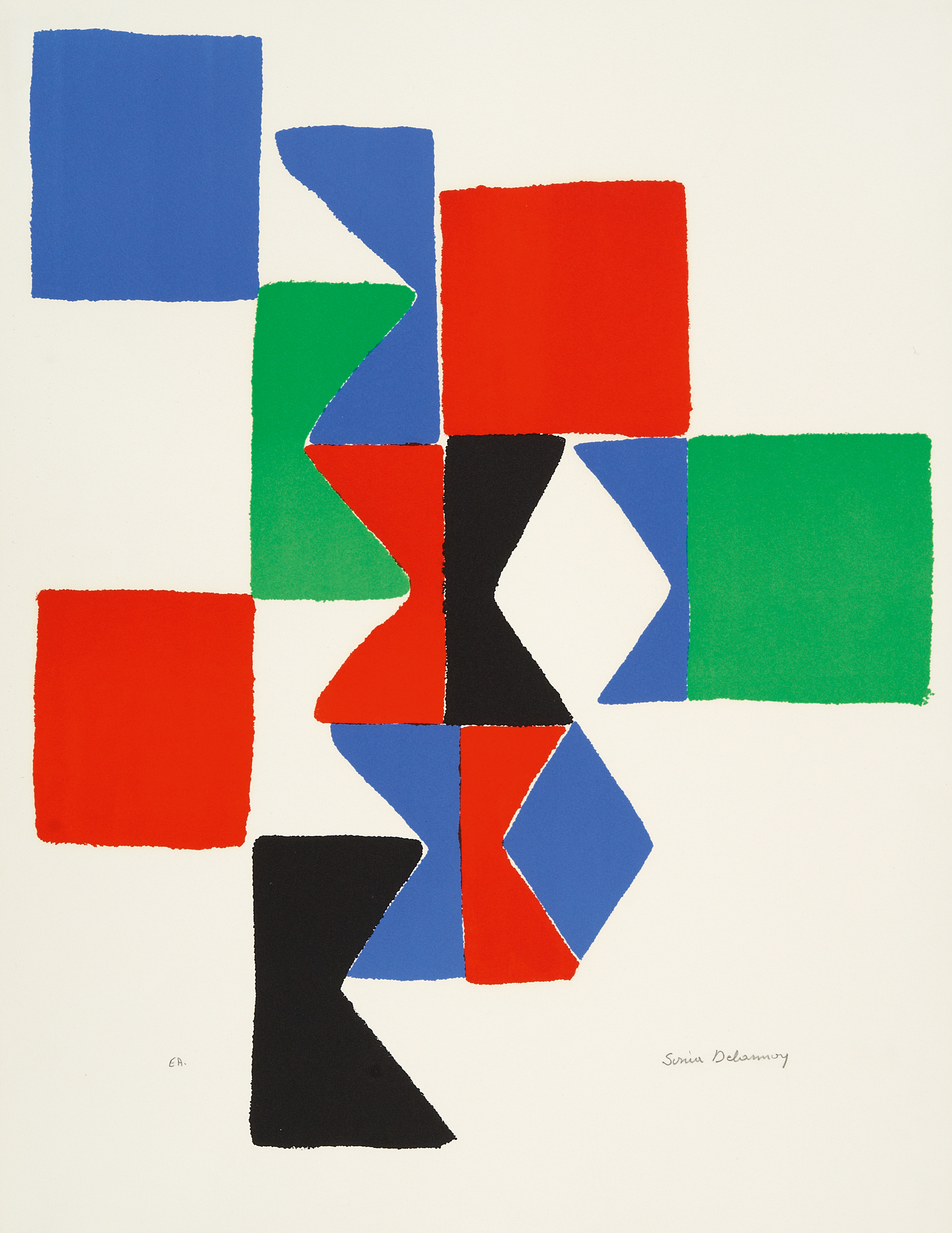 Sonia Delaunay-Terk - Auktion 317 Los 555, 50185-183, Van Ham Kunstauktionen