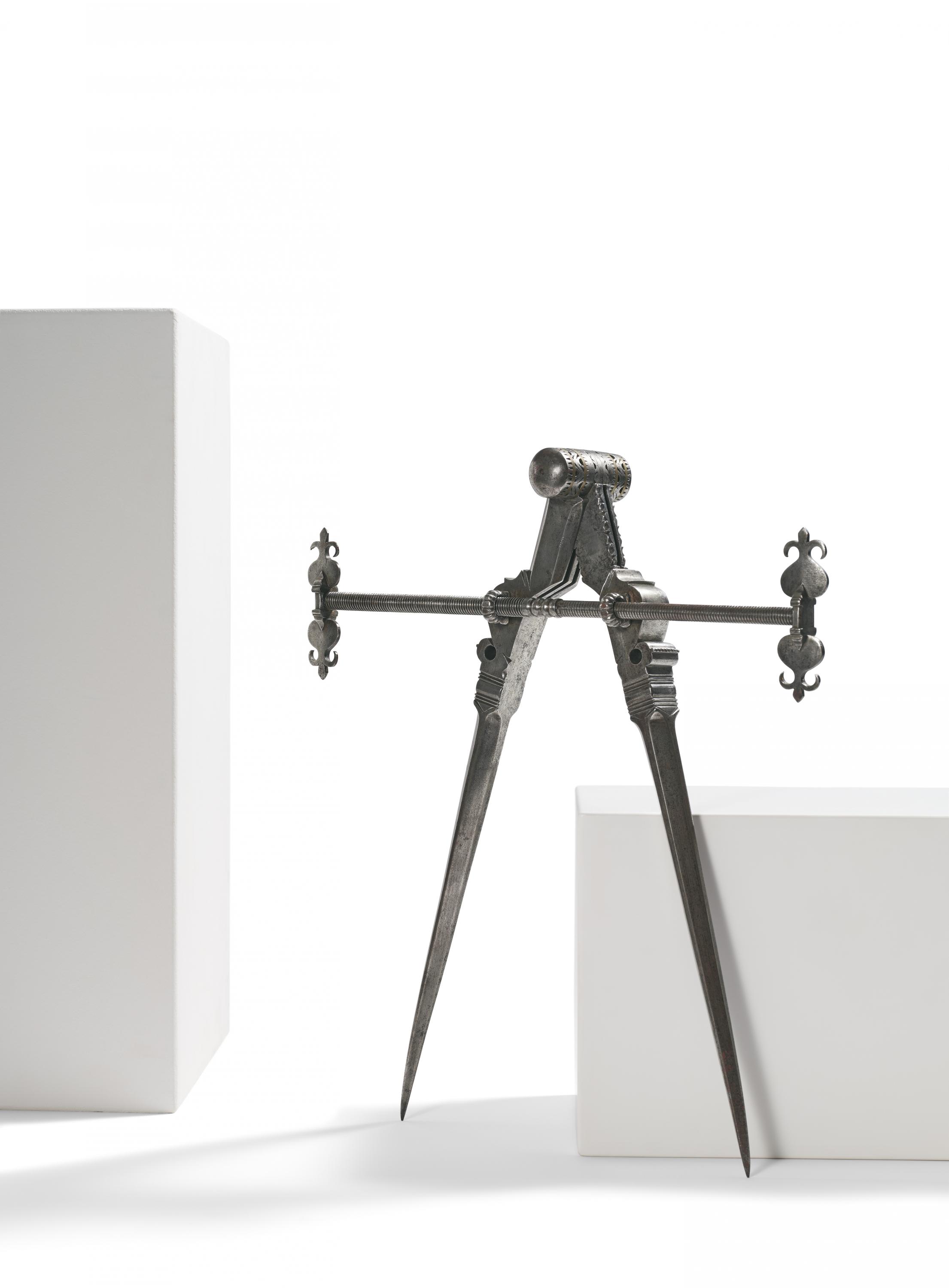 Sueddeutschland - Grosser Zirkel mit Stellschraube, 81567-6, Van Ham Kunstauktionen