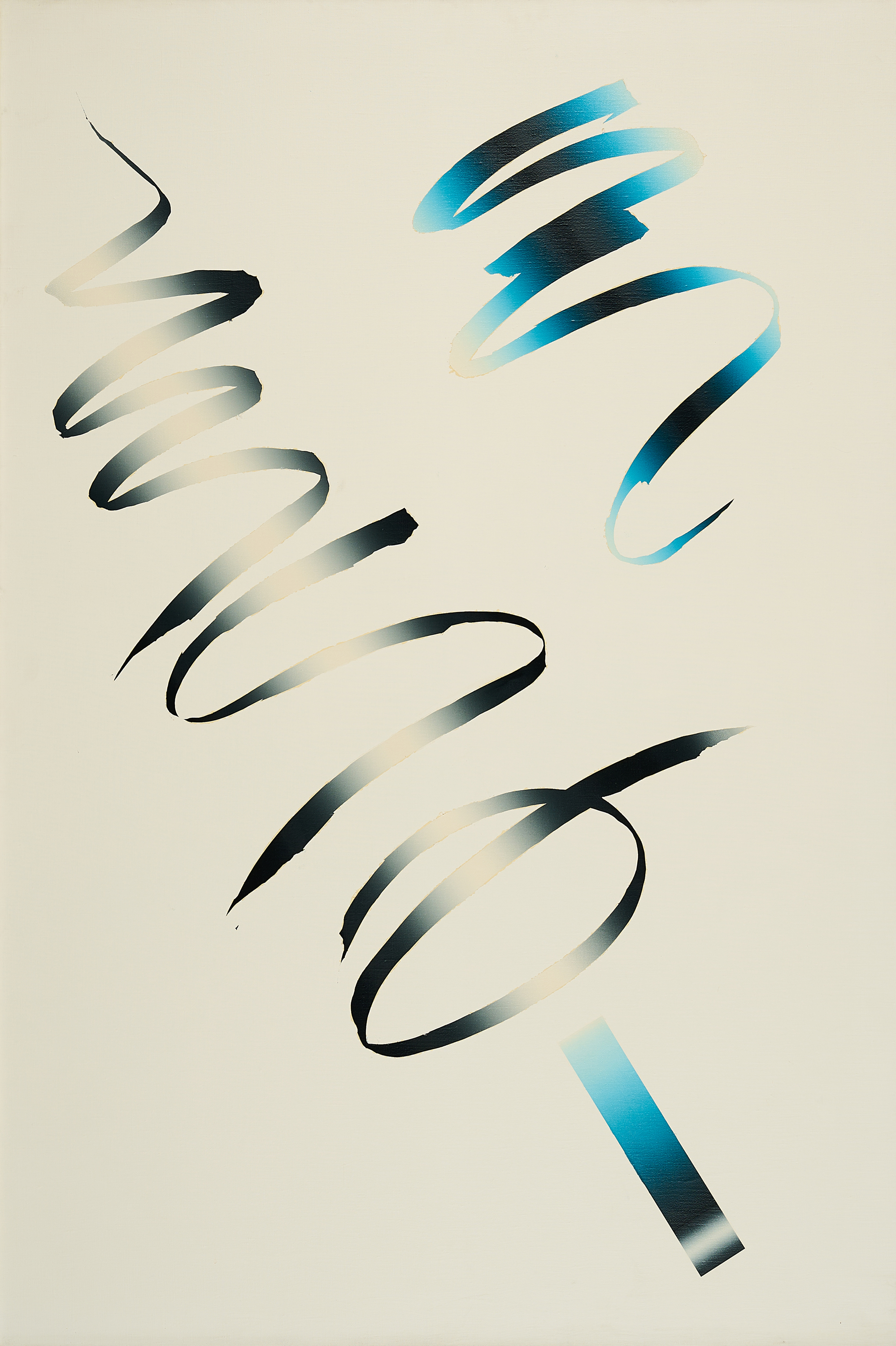 Tamas Hencze - Kek jel Blaues Zeichen, 80374-204, Van Ham Kunstauktionen