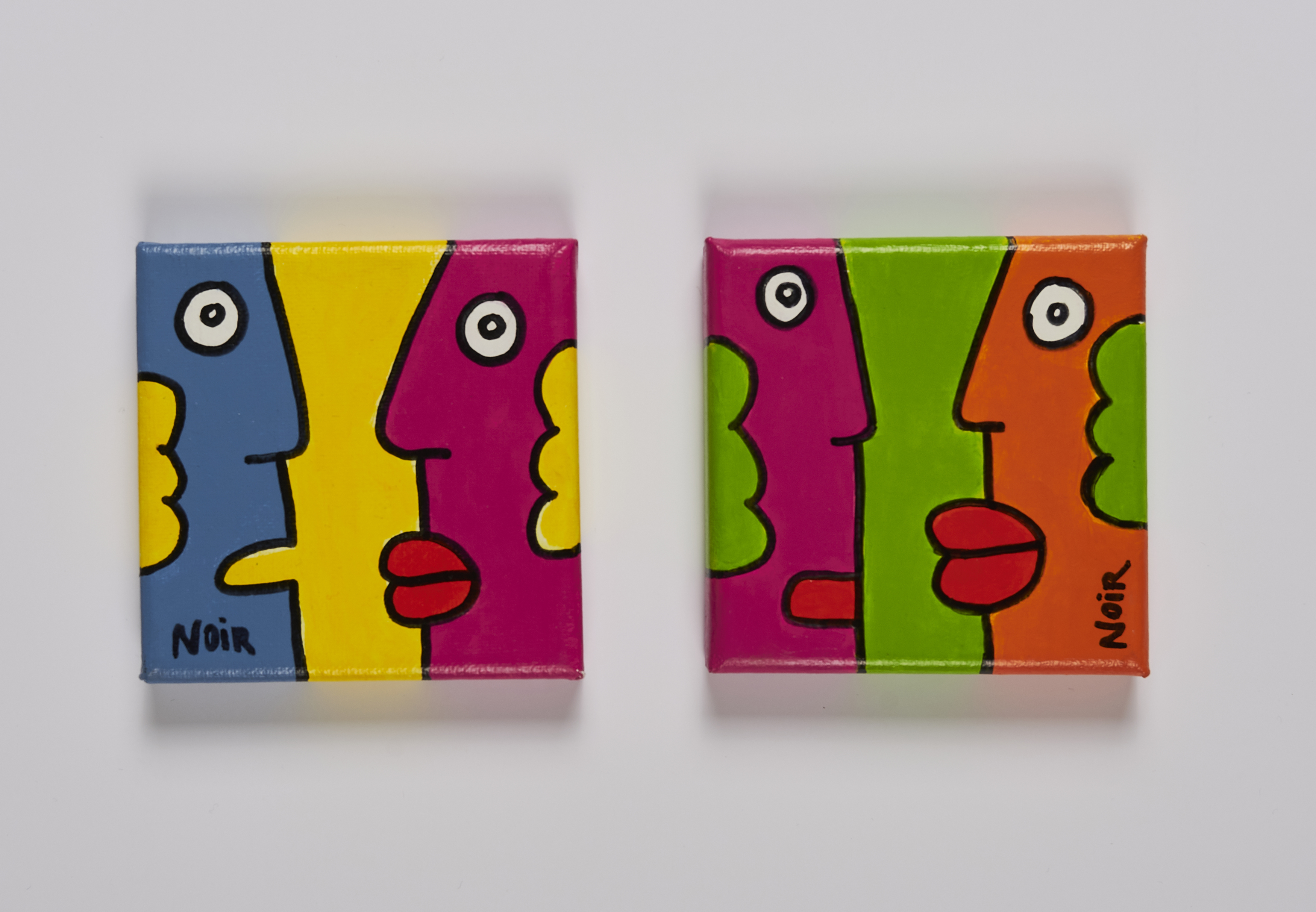 Thierry Noir - Konvolut von 2 Gemaelden, 75094-2, Van Ham Kunstauktionen