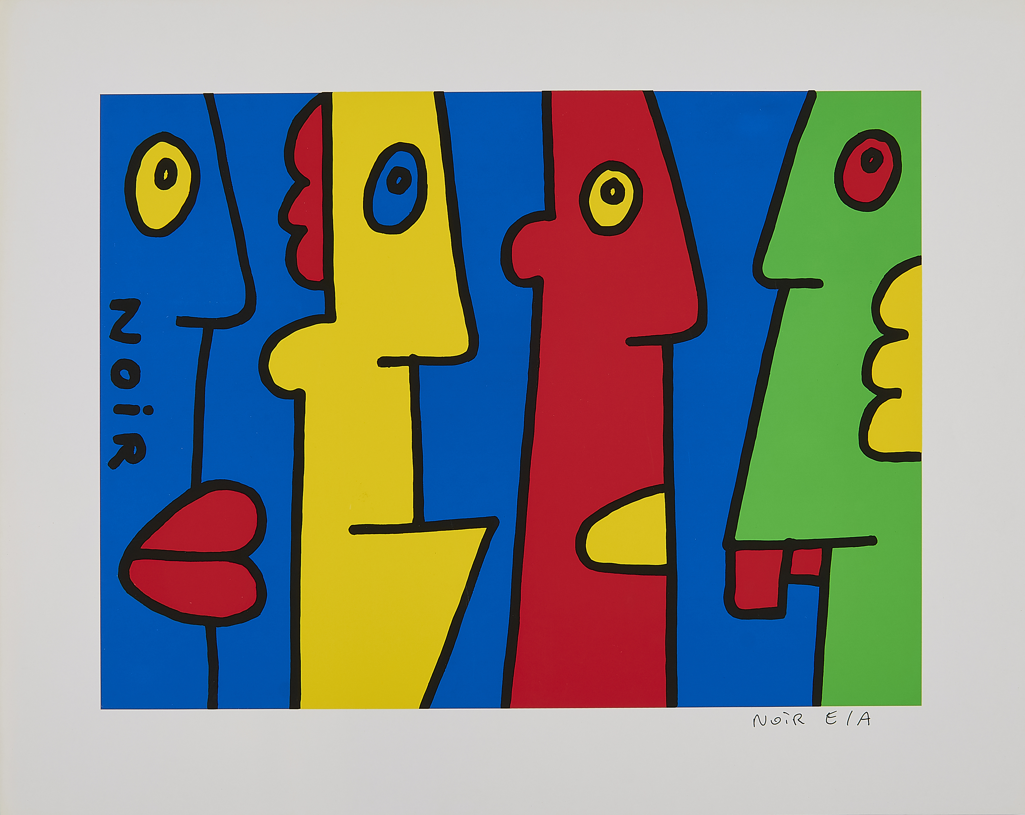 Thierry Noir - Yes or Noir, 75094-1, Van Ham Kunstauktionen