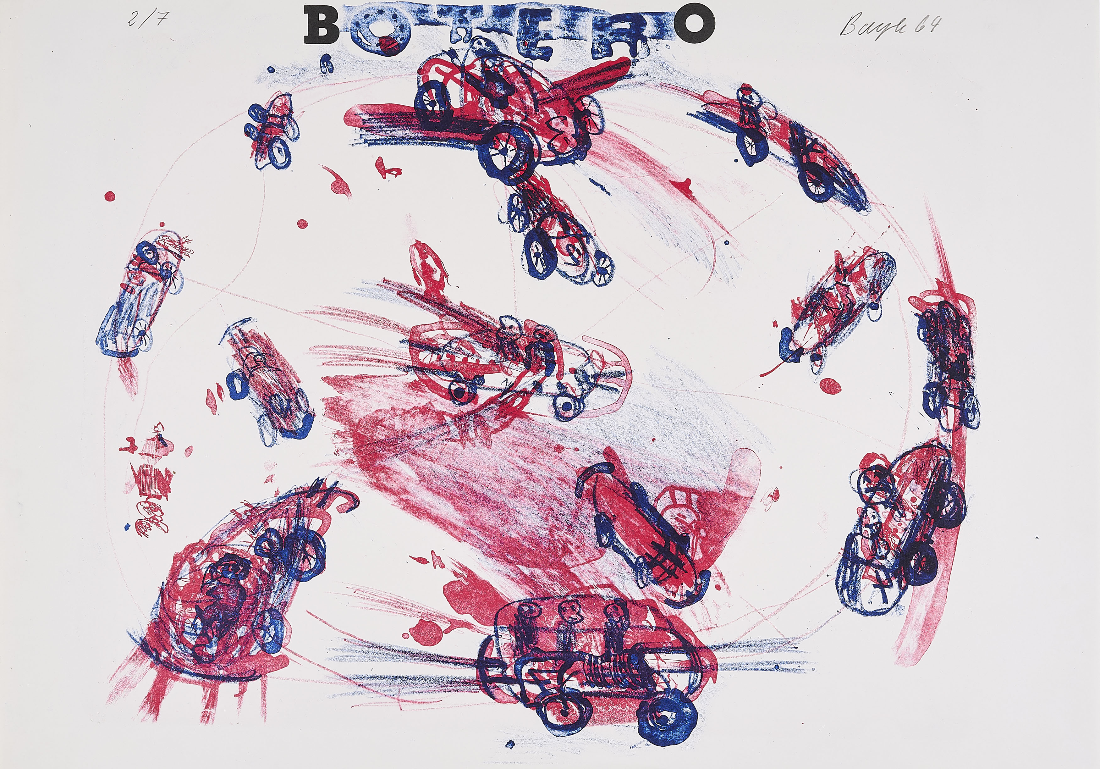 Thomas Bayrle - Ohne Titel Botero, 73288-62, Van Ham Kunstauktionen