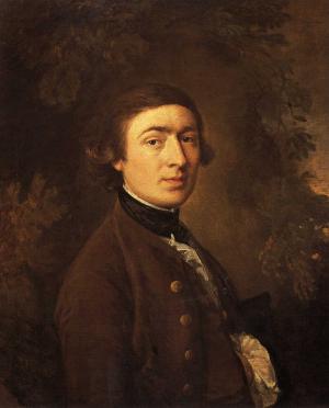 Portrait Künstler Gainsborough Thomas (1727 Sudbury  - 1788 London),18.Jh. ,,