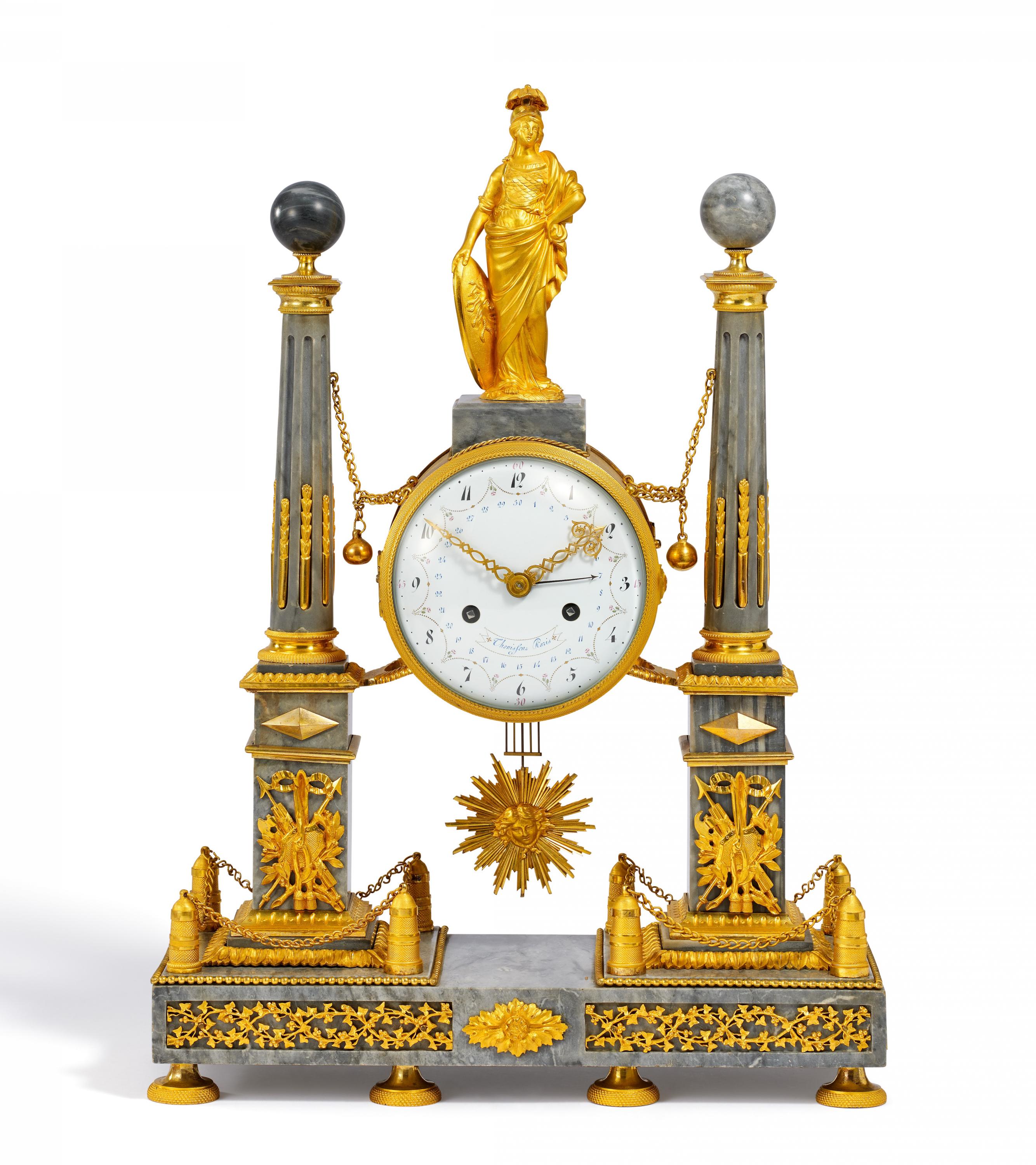 Thonissen - Praechtige Pendule Louis XVI, 82117-1, Van Ham Kunstauktionen