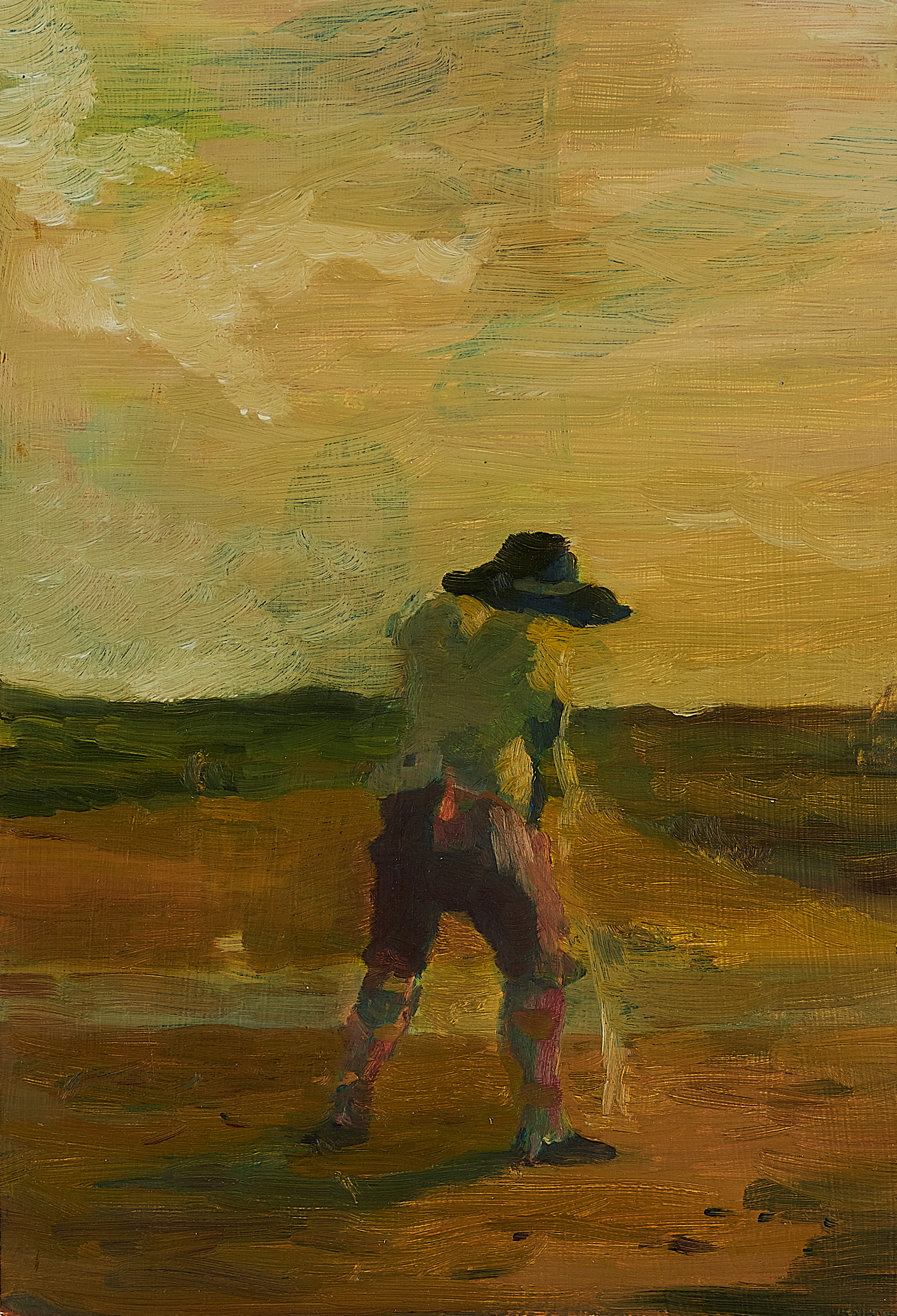 Tom Ellis - Man urinating at Morston, 300001-1218, Van Ham Kunstauktionen