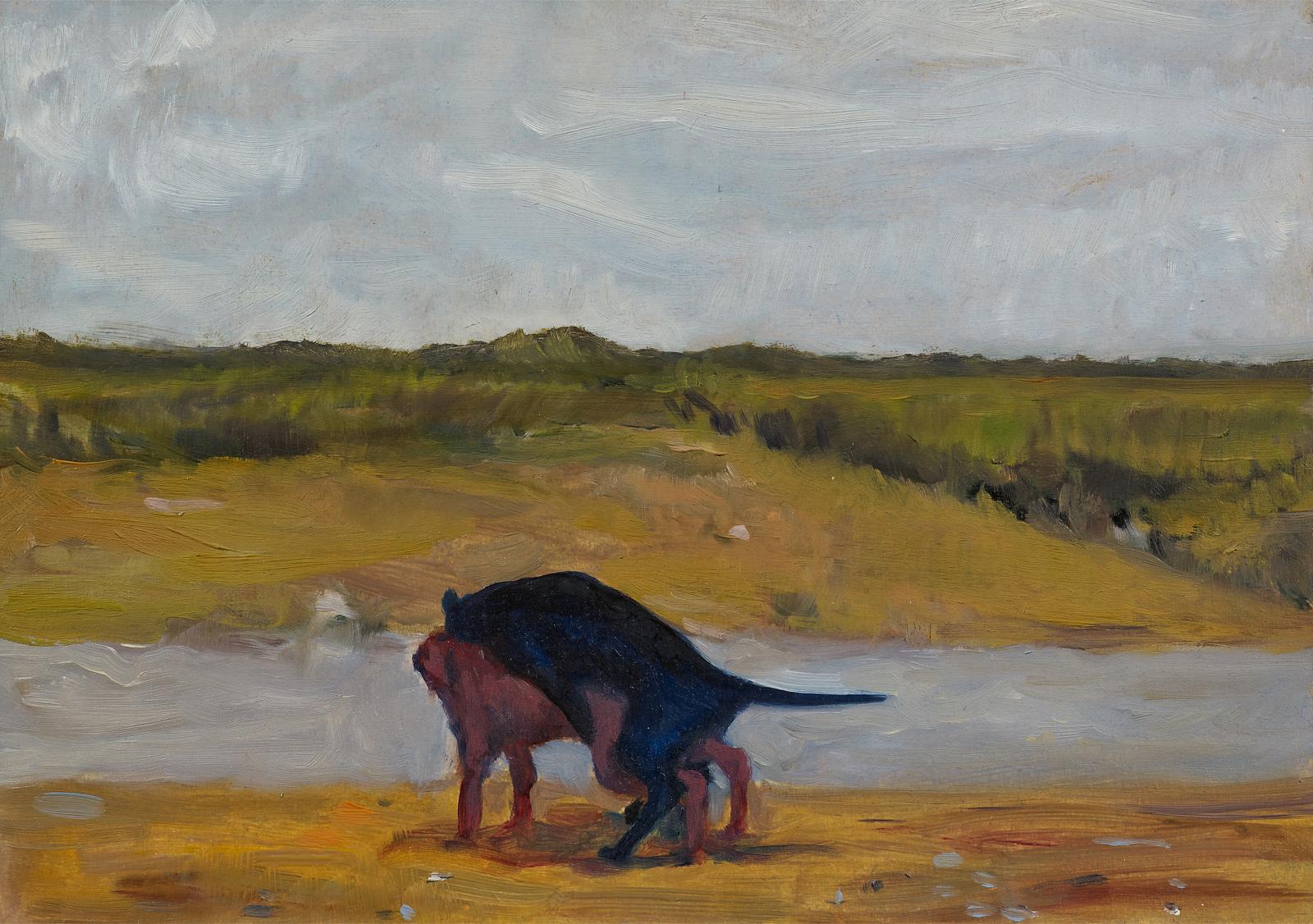 Tom Ellis - Two Dogs Norfolk, 300001-1228, Van Ham Kunstauktionen