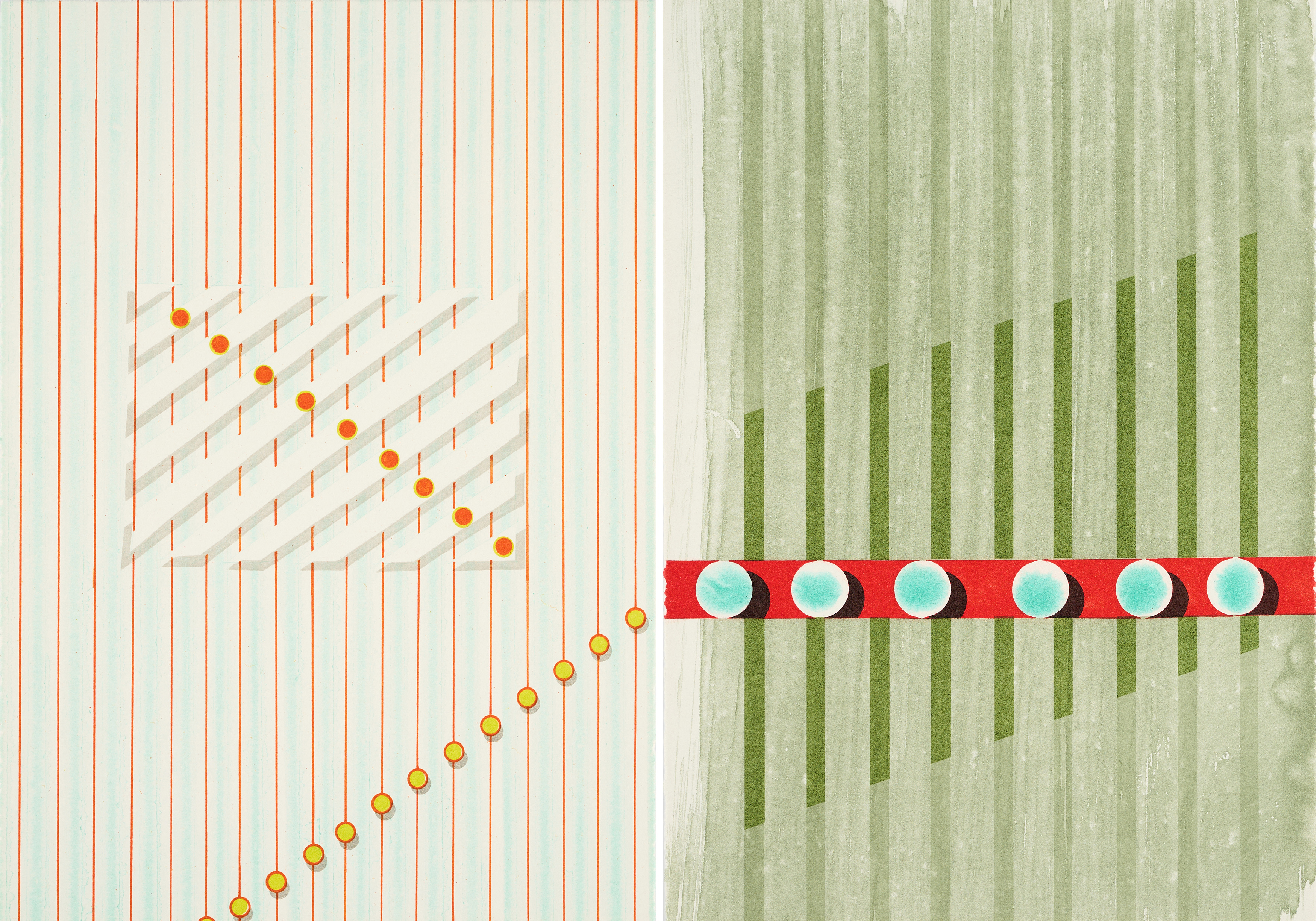 Tomma Abts - Konvolut von 2 Druckgrafiken, 81718-1, Van Ham Kunstauktionen