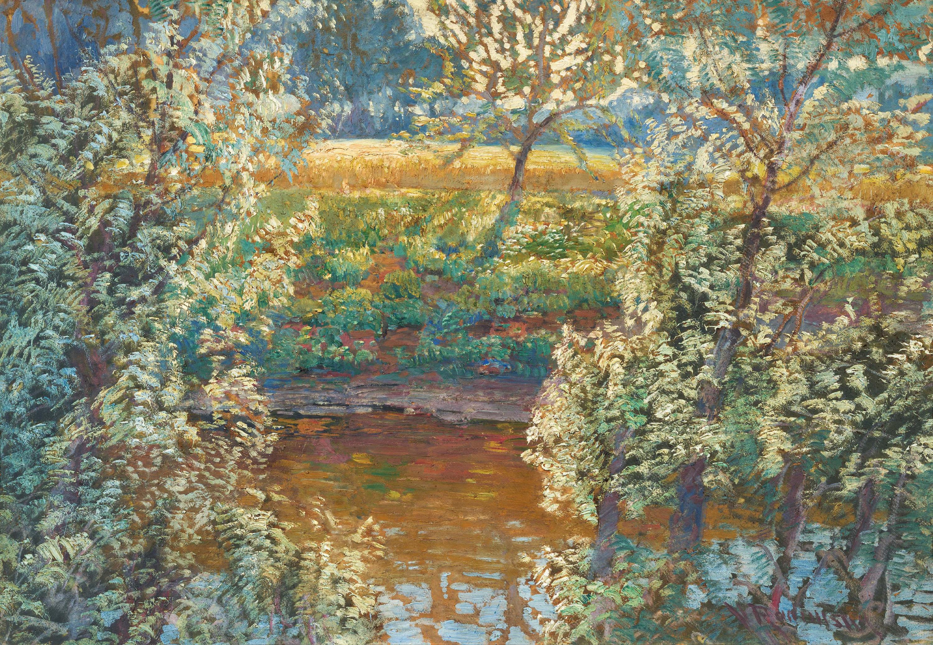 Vaclav Radimsky - Sommerliches Ufer, 73975-1, Van Ham Kunstauktionen