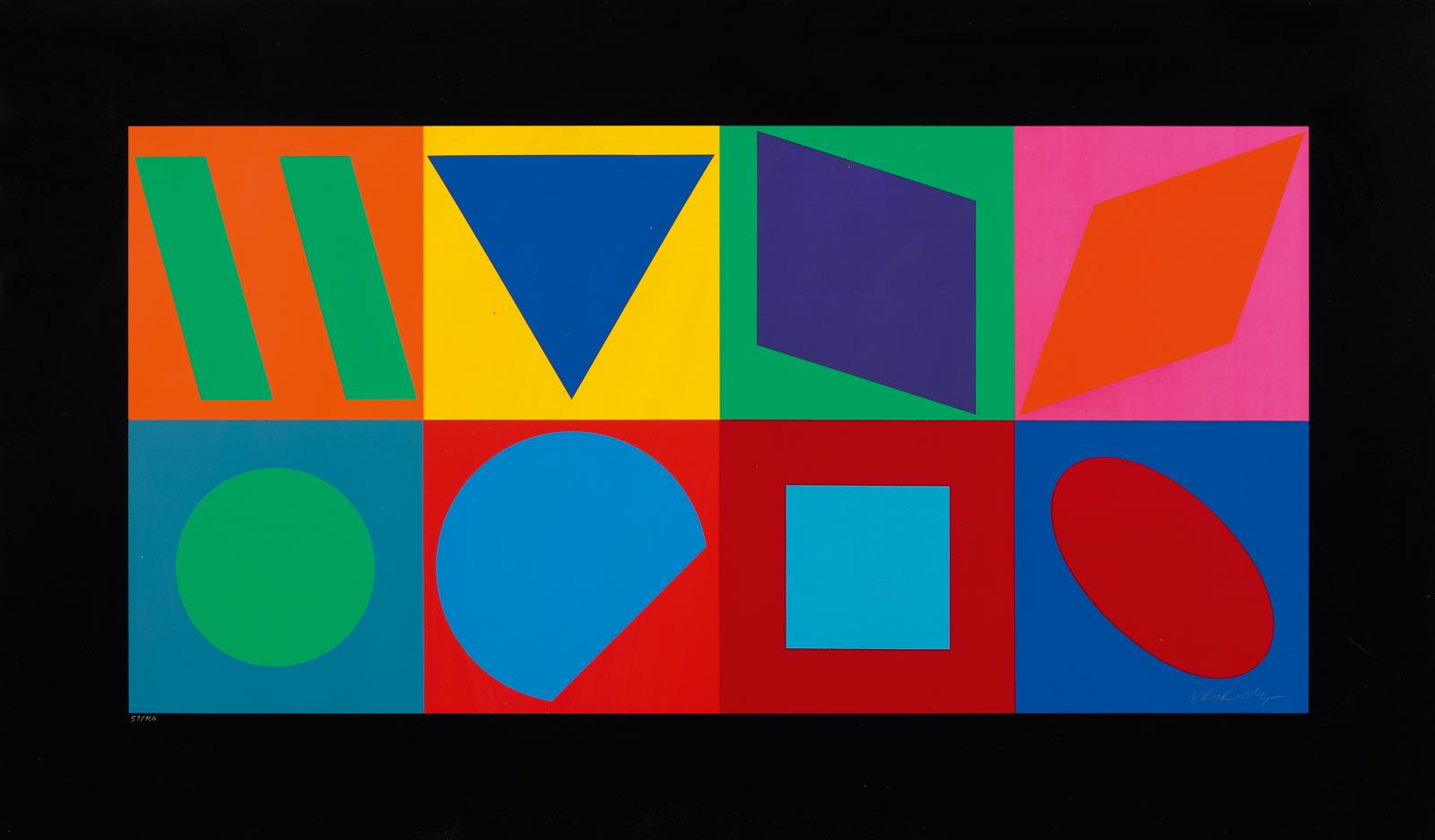 Victor Vasarely - Ohne Titel, 55234-1, Van Ham Kunstauktionen