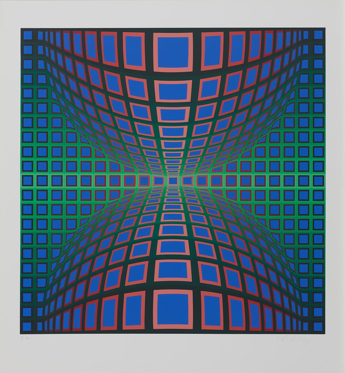 Victor Vasarely - Ohne Titel, 70001-593, Van Ham Kunstauktionen