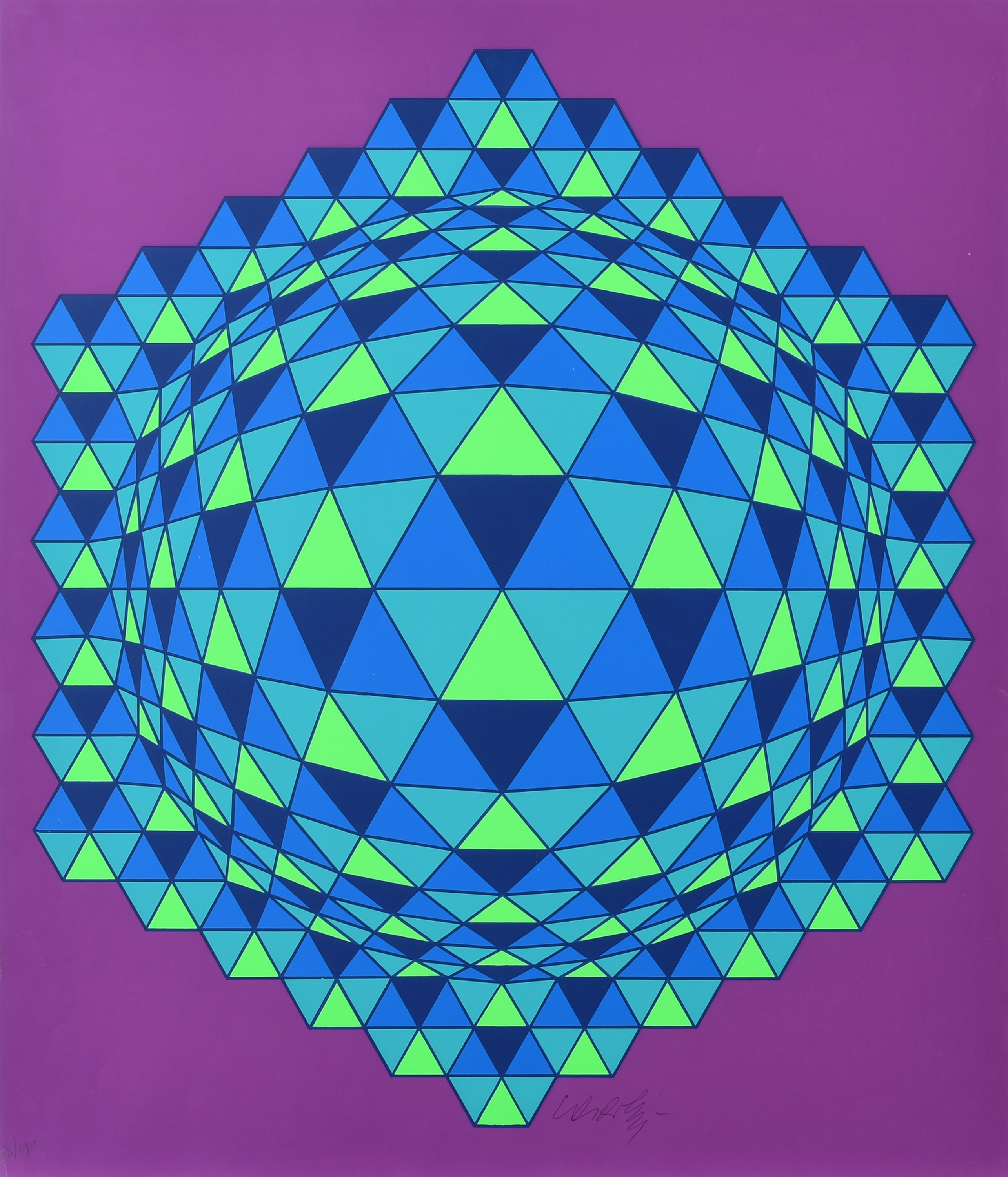 Victor Vasarely - Ohne Titel, 70001-590, Van Ham Kunstauktionen