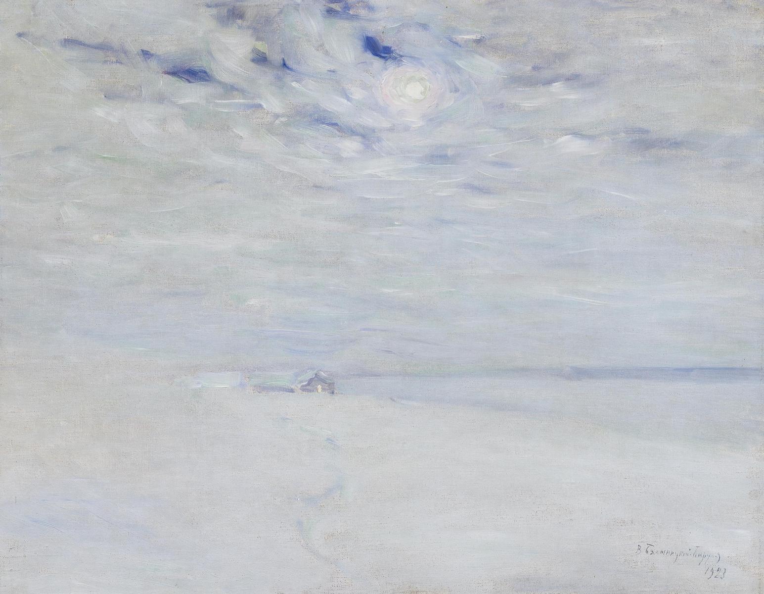 Vitold Kaetanovic Bjalynickij-Birulja - Wintertag, 59676-2, Van Ham Kunstauktionen