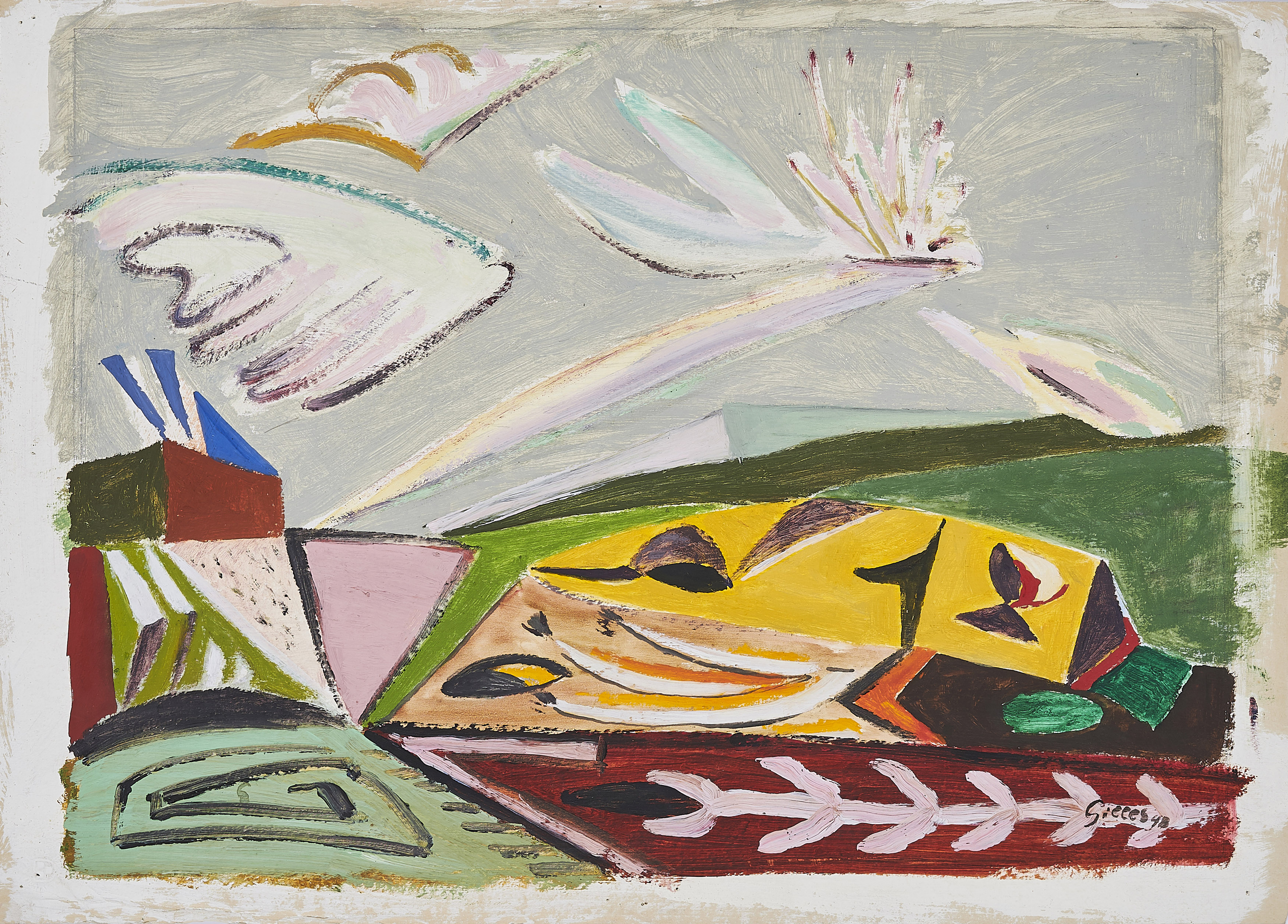 Werner Gilles - Ohne Titel, 74156-10, Van Ham Kunstauktionen