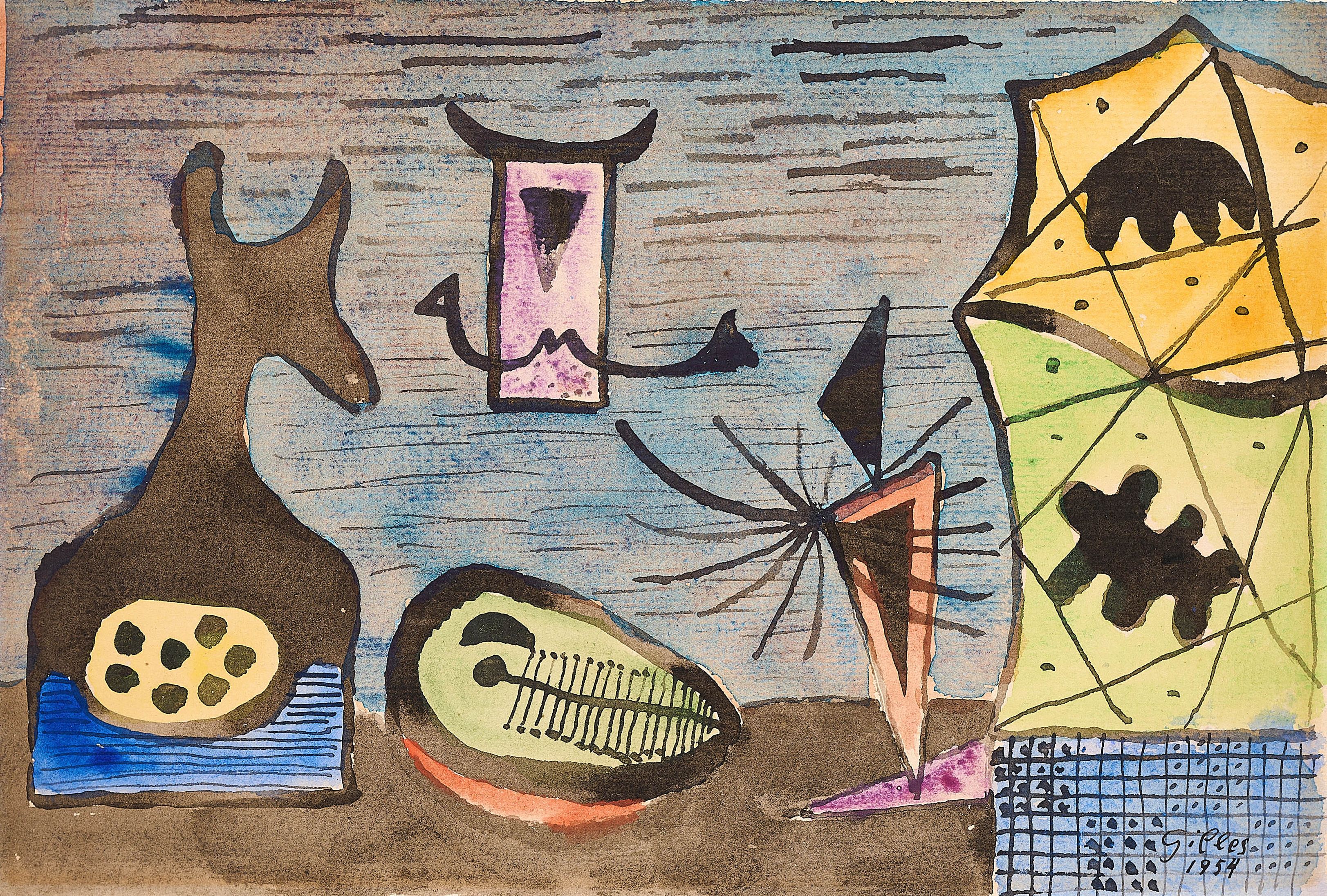 Werner Gilles - Ohne Titel, 76698-5, Van Ham Kunstauktionen