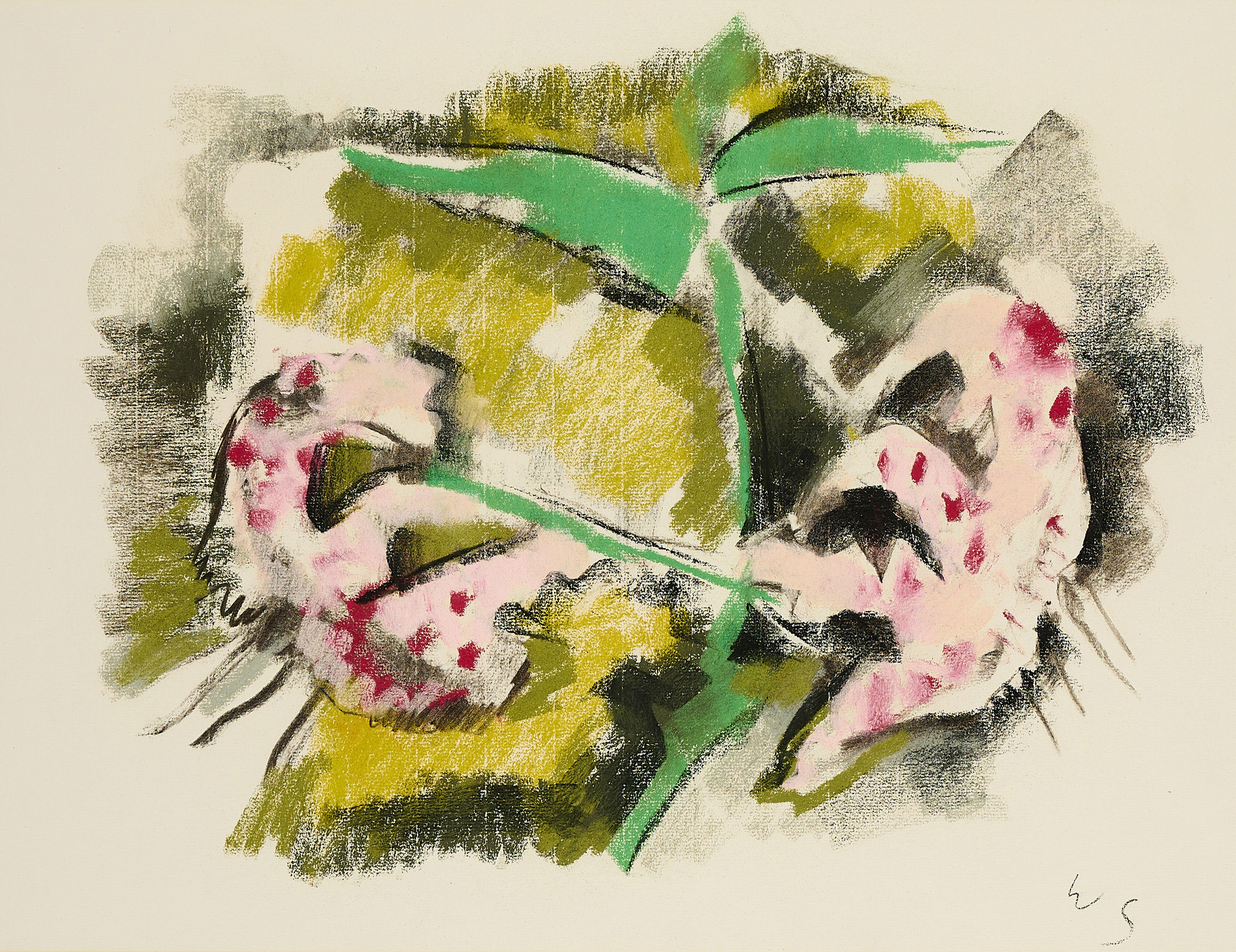 Werner Scholz - Blueten, 80374-494, Van Ham Kunstauktionen