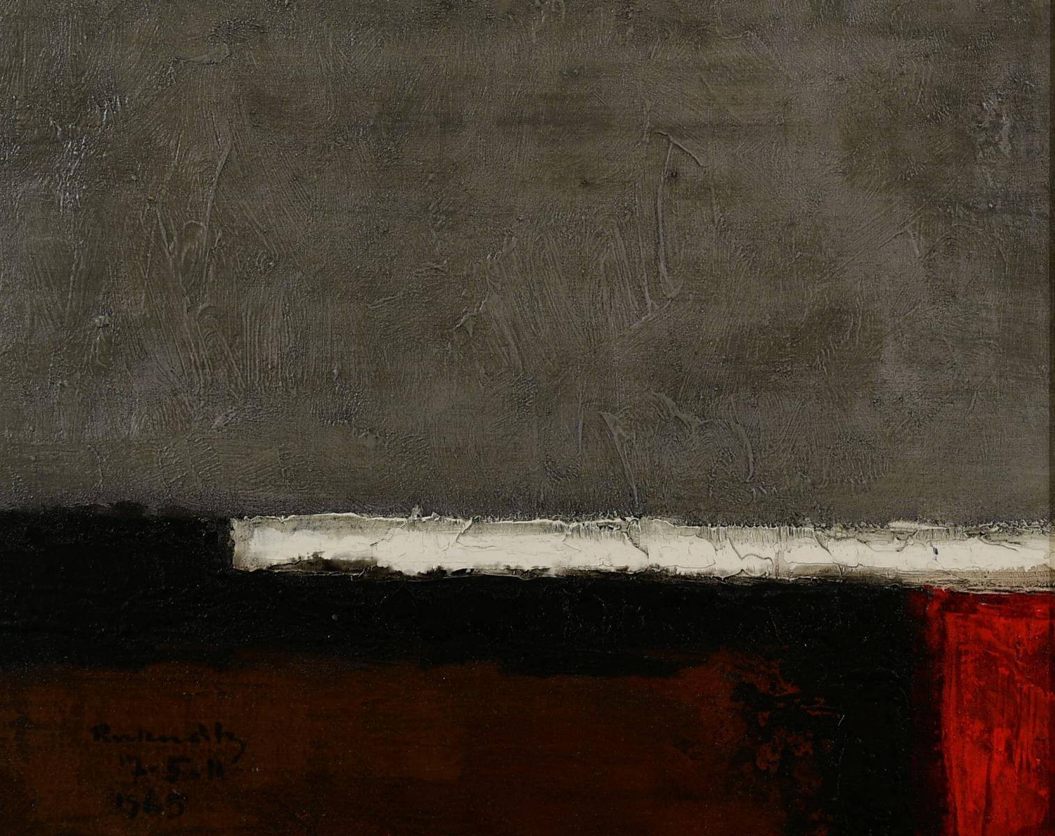 Wilfried Reckewitz - Horizont mit Rot, 63087-6, Van Ham Kunstauktionen