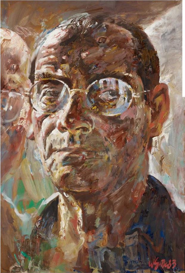 Portrait Künstler Sitte Willi (1921 Kratzau/Tschechoslowakei  - 2013…