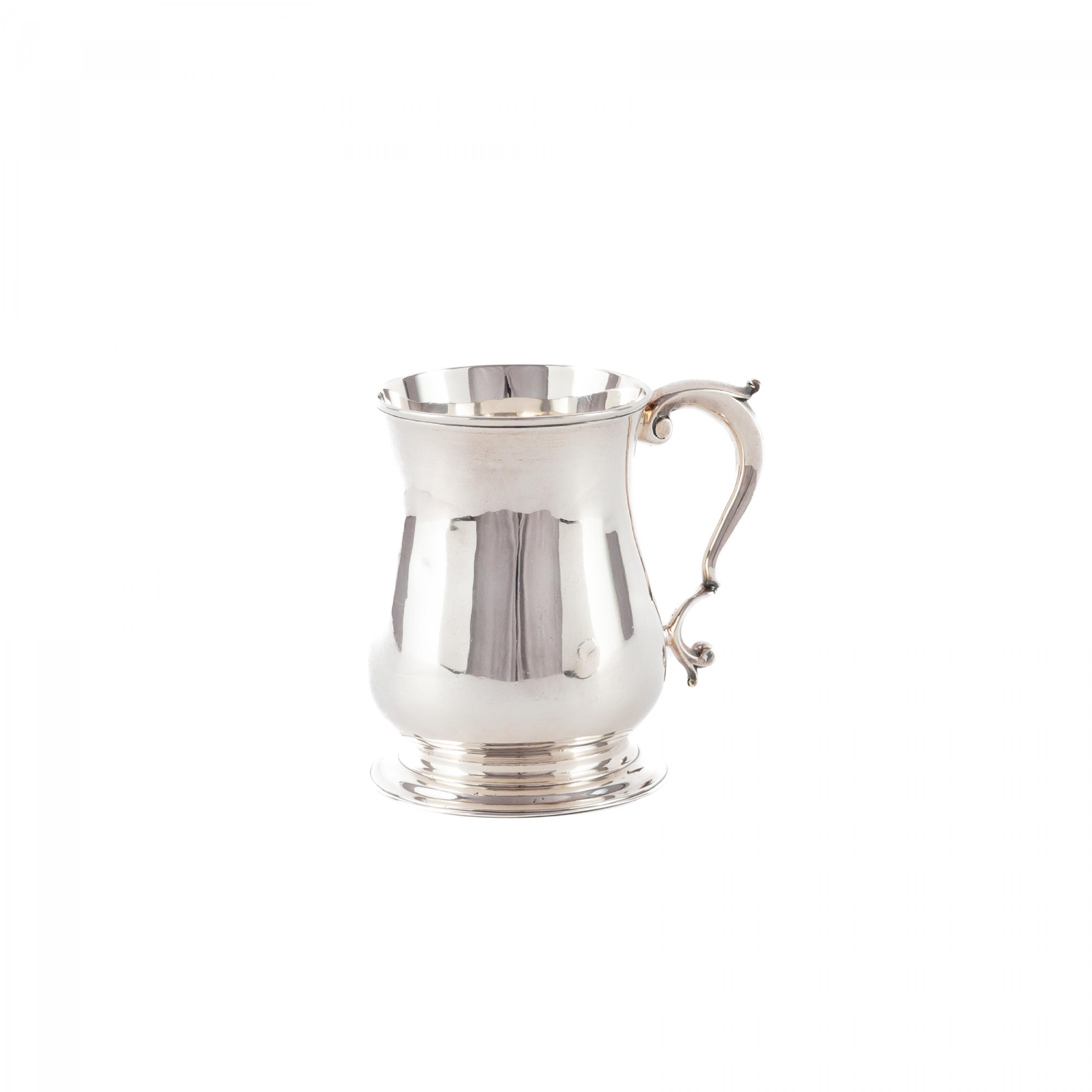 William Shaw II  William Priest - Birnfoermiger George II Tankard, 79547-12, Van Ham Kunstauktionen