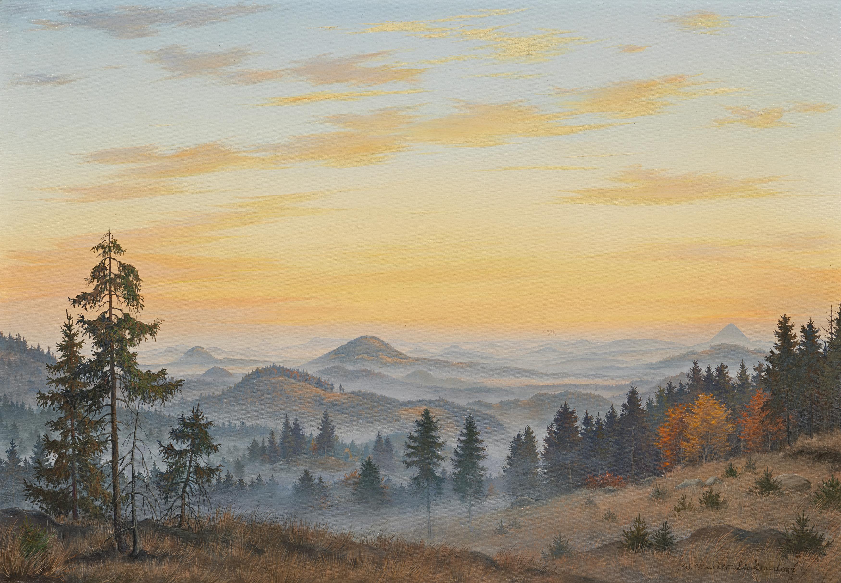 Willy Mueller-Lueckendorf - Der Hochwald in der Suedlausitz, 81785-1, Van Ham Kunstauktionen