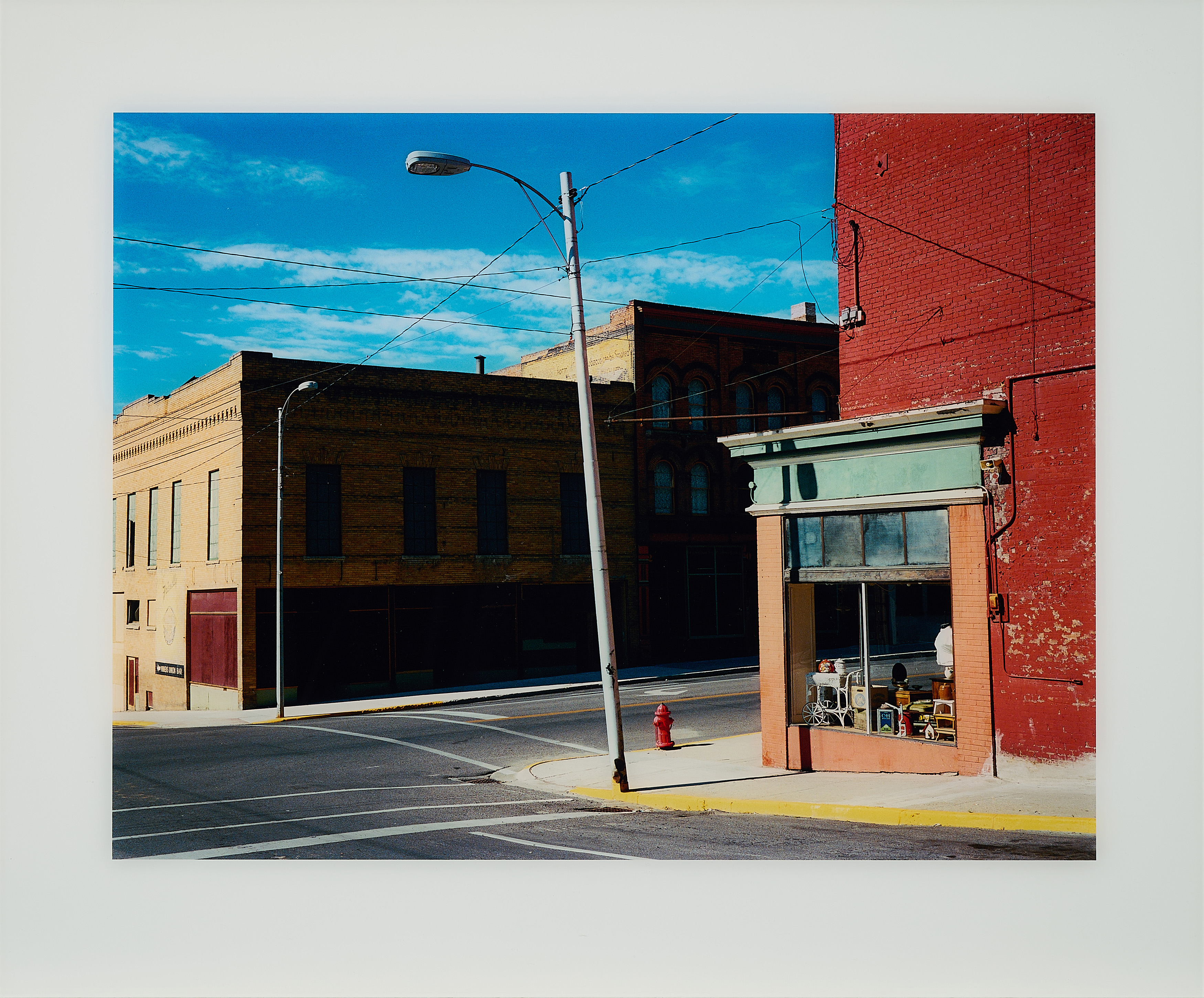 Wim Wenders - Streetcorner in Butte Montana, 79919-2, Van Ham Kunstauktionen