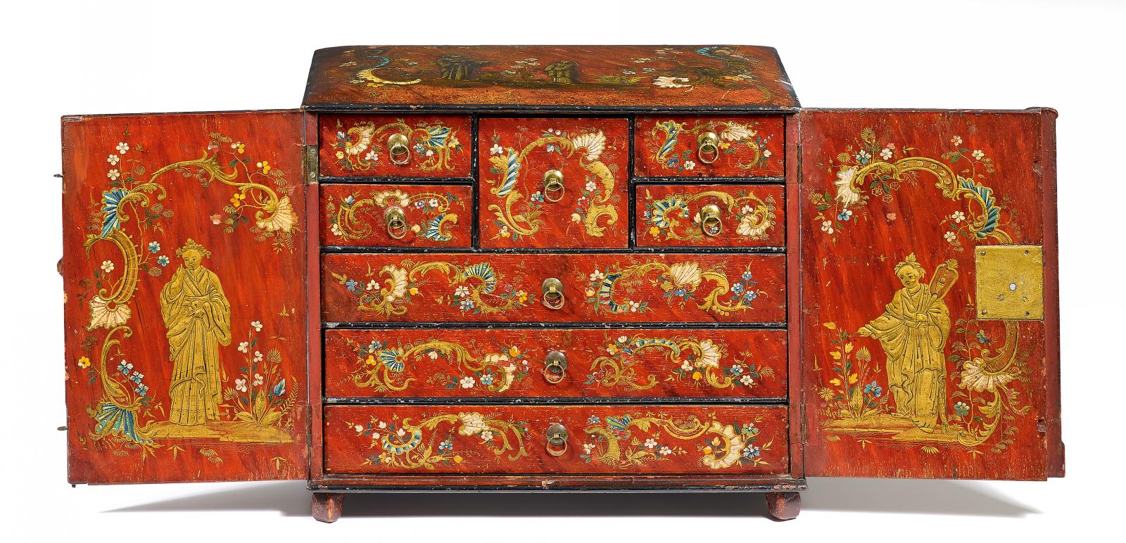 Kabinettkasten mit Chinoiserien, 57422-3, Van Ham Kunstauktionen