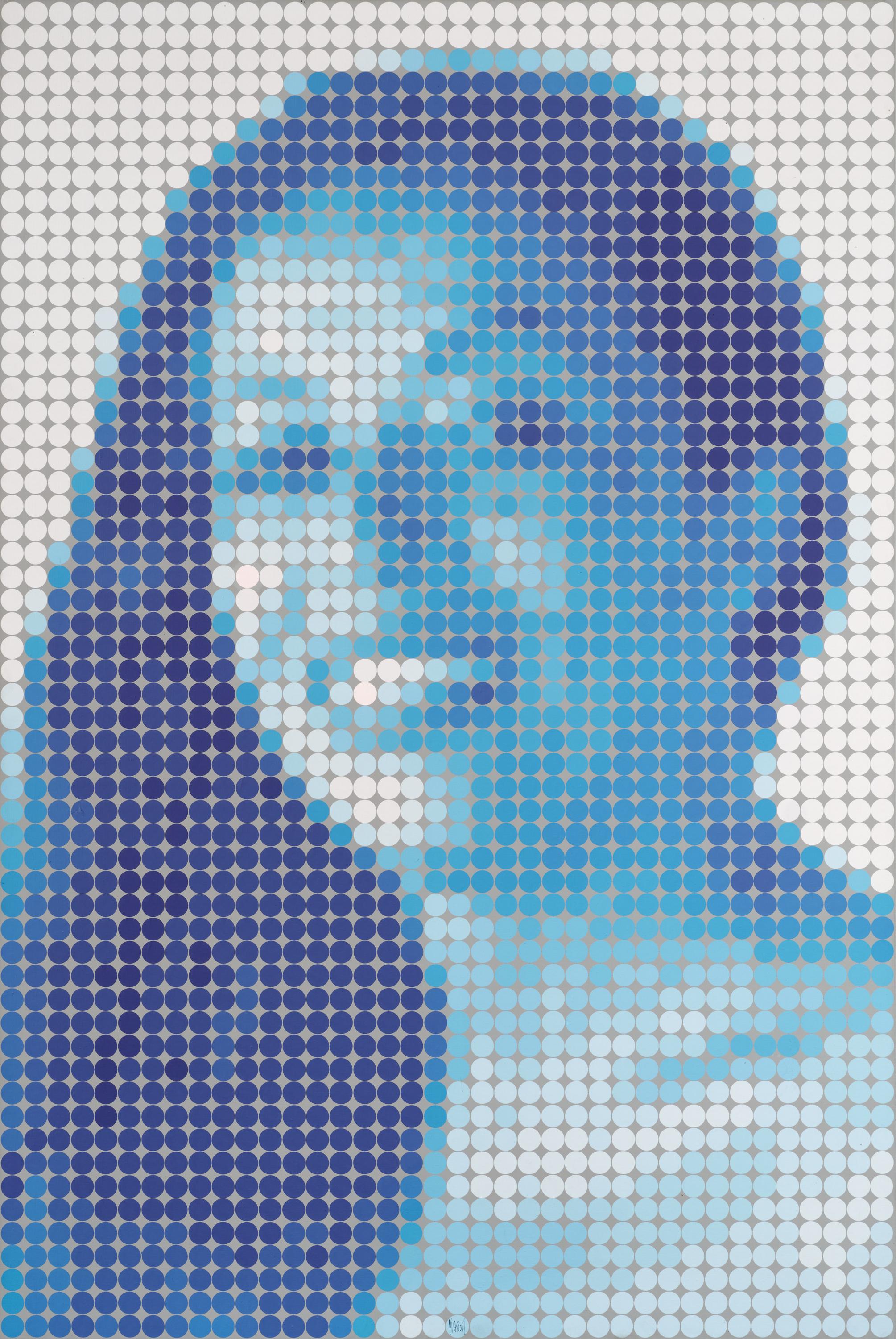 Yvaral Jean-Pierre Vasarely - Portrait digitalisee, 81818-2, Van Ham Kunstauktionen