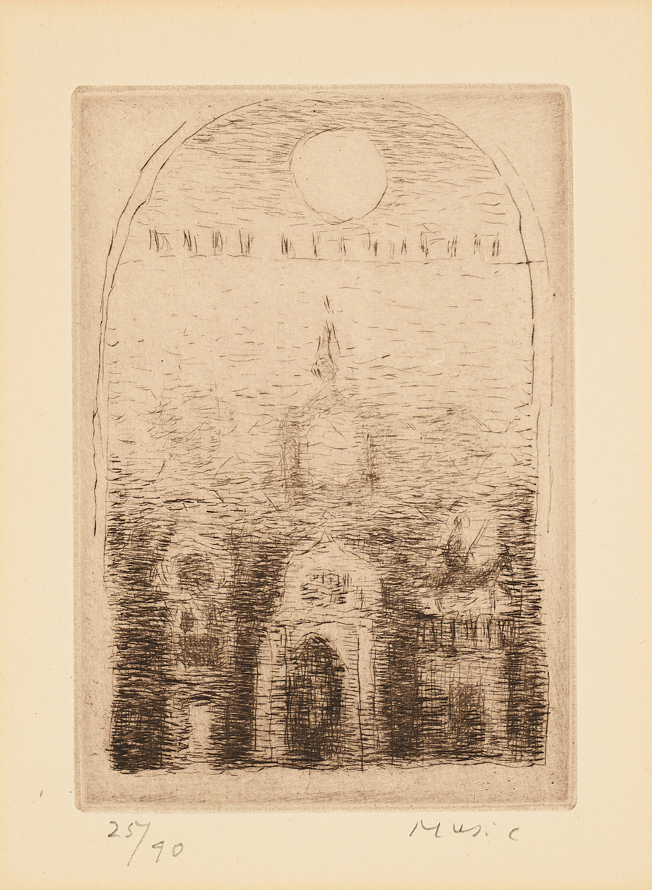 Zoran Music - Chiesa, 60174-186, Van Ham Kunstauktionen