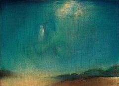 Leiko Ikemura - Floating Face in Blue Sky, 300000-46, Van Ham Kunstauktionen
