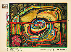 Friedensreich Hundertwasser - Die fuenfte Augenwaage, 77949-4, Van Ham Kunstauktionen