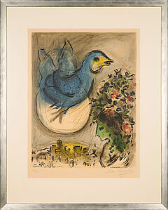 Marc Chagall - Der Blaue Vogel, 75847-1, Van Ham Kunstauktionen