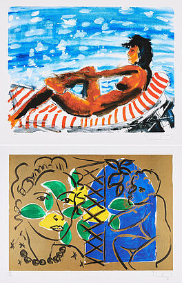 Stefan Szczesny - Knvolut von 2 Druckgrafiken, 76020-13, Van Ham Kunstauktionen