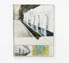 Christo Christo Javatscheff - Wrapped Mur de Reformateur Project for Geneva, 58326-4, Van Ham Kunstauktionen